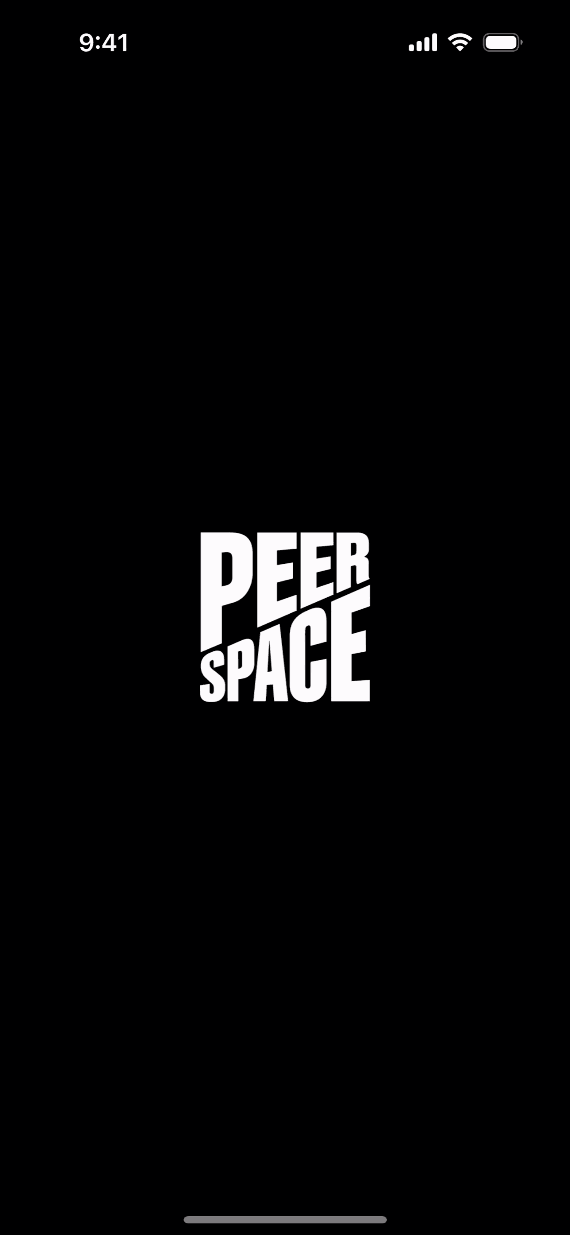 Peerspace iOS Lifestyle interface screenshot 1
