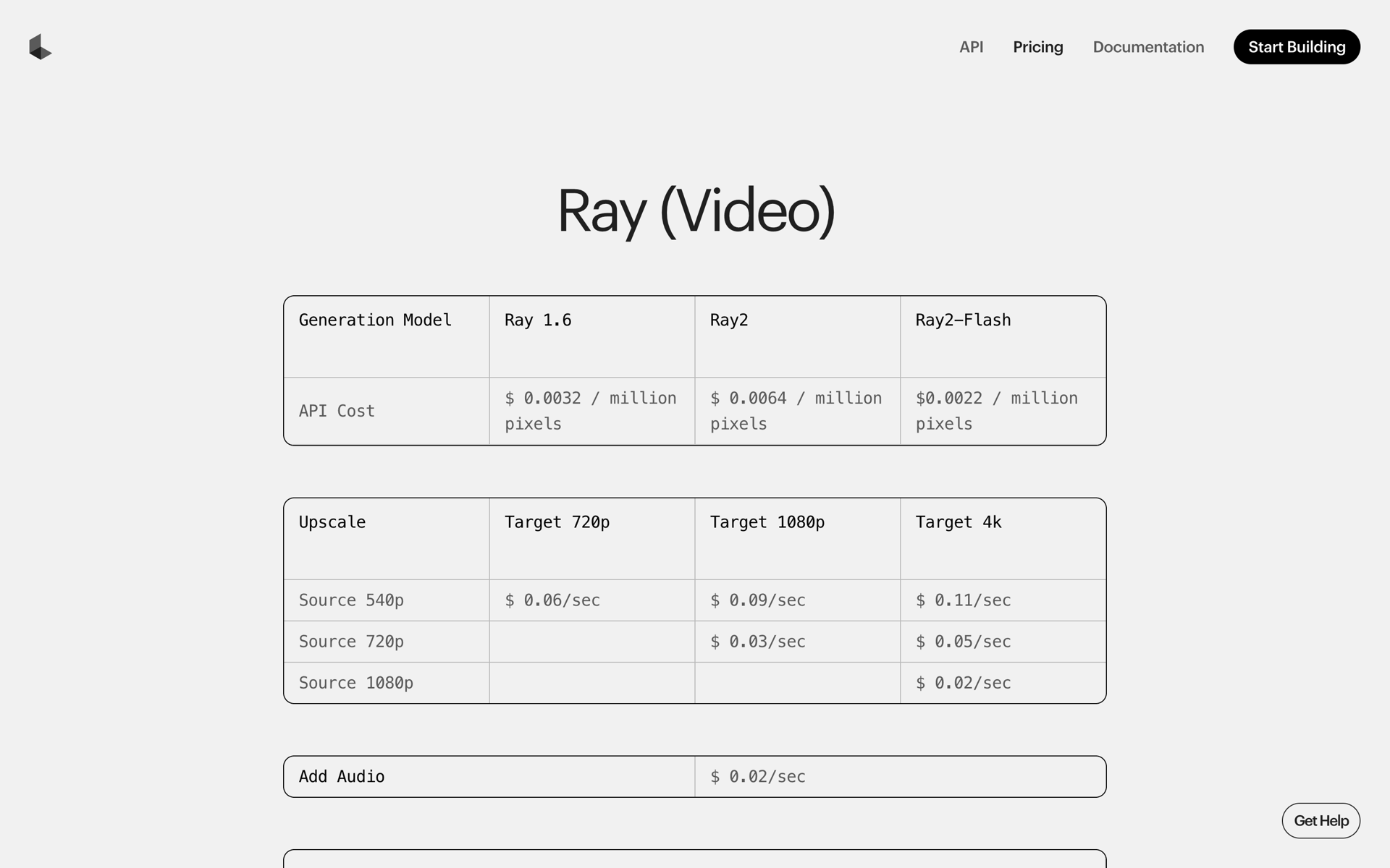 Luma AI Web Photo & Video interface screenshot 10