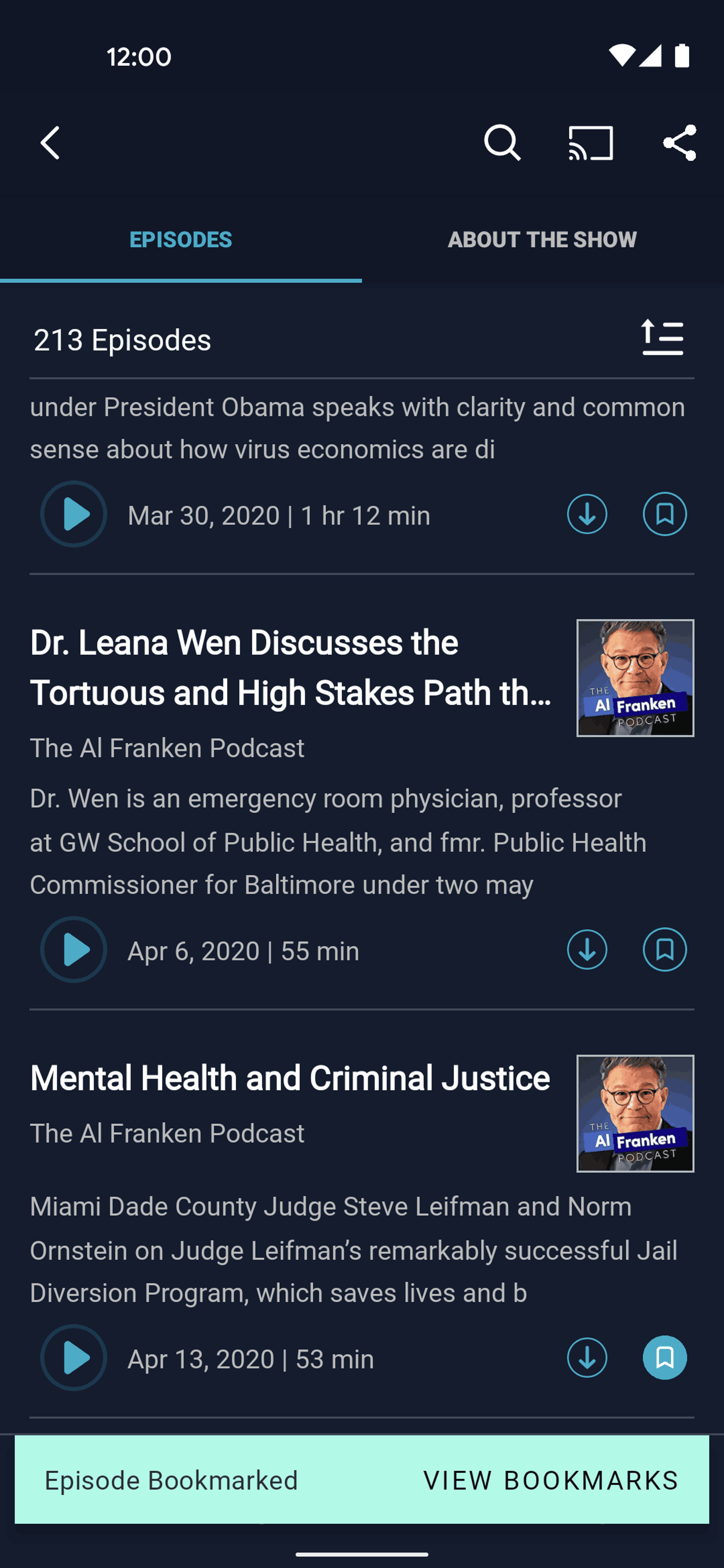 Luminary Android Entertainment interface screenshot 16