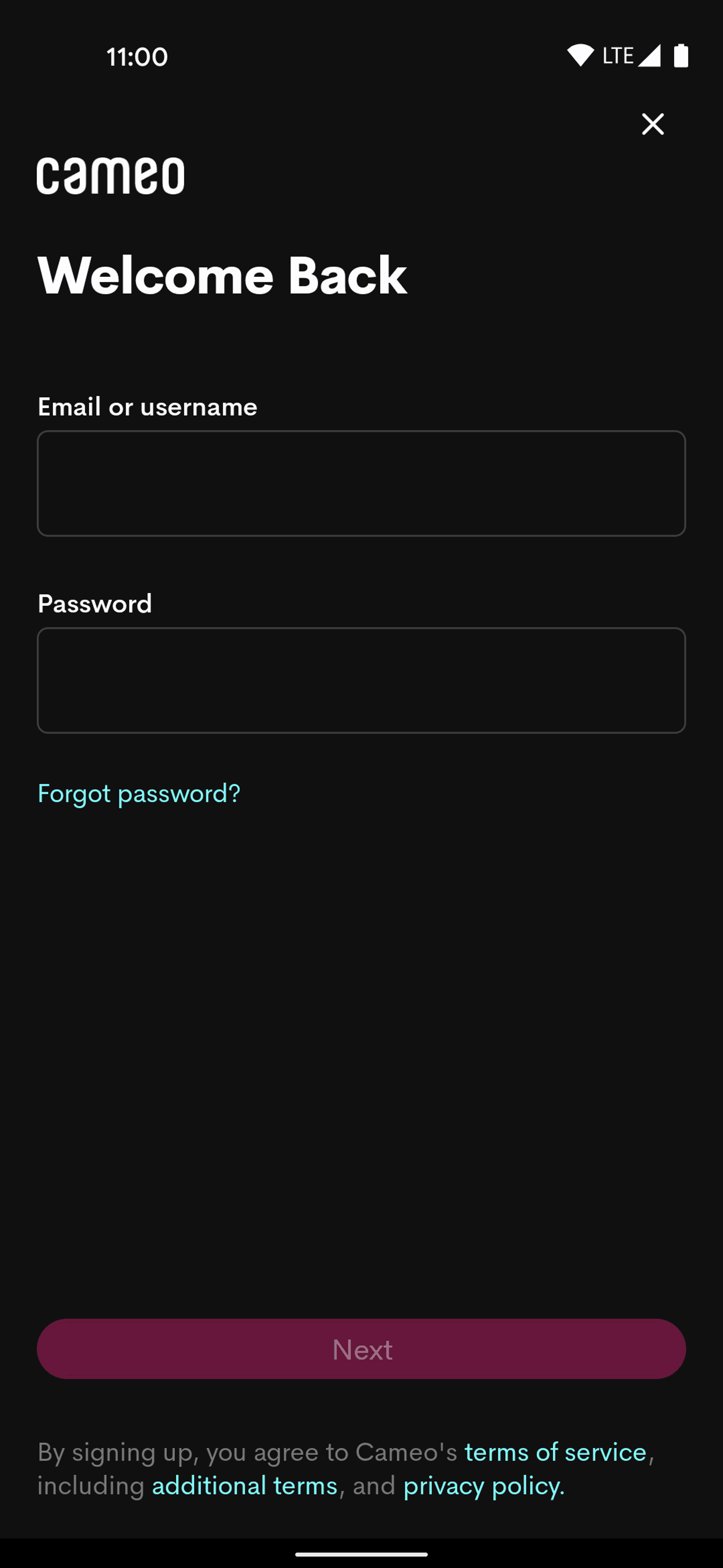 Cameo Android Photo & Video interface screenshot 15