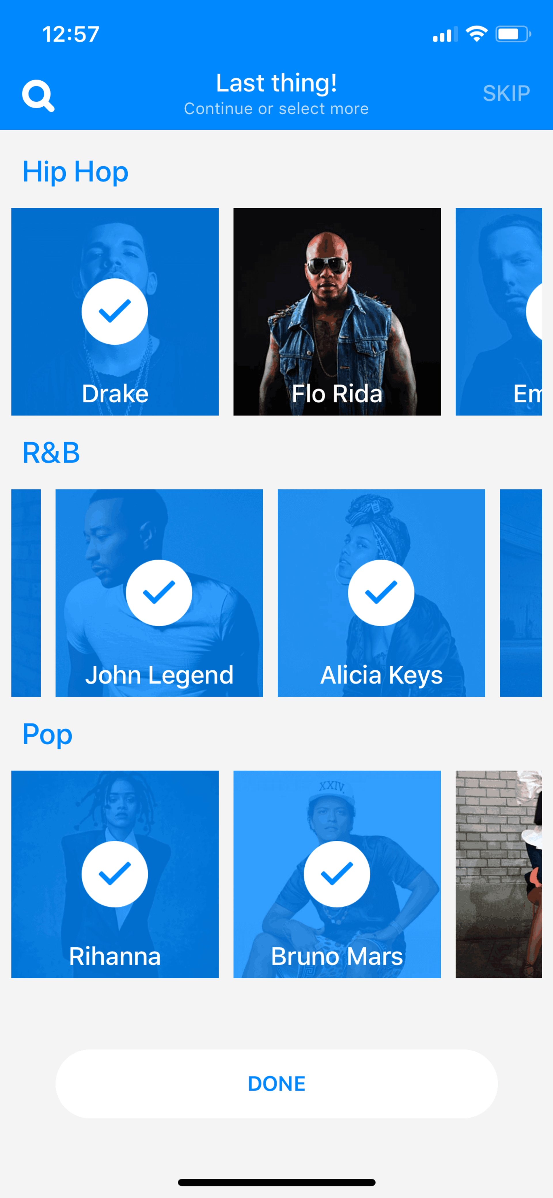 Shazam iOS Music & Audio interface screenshot 22