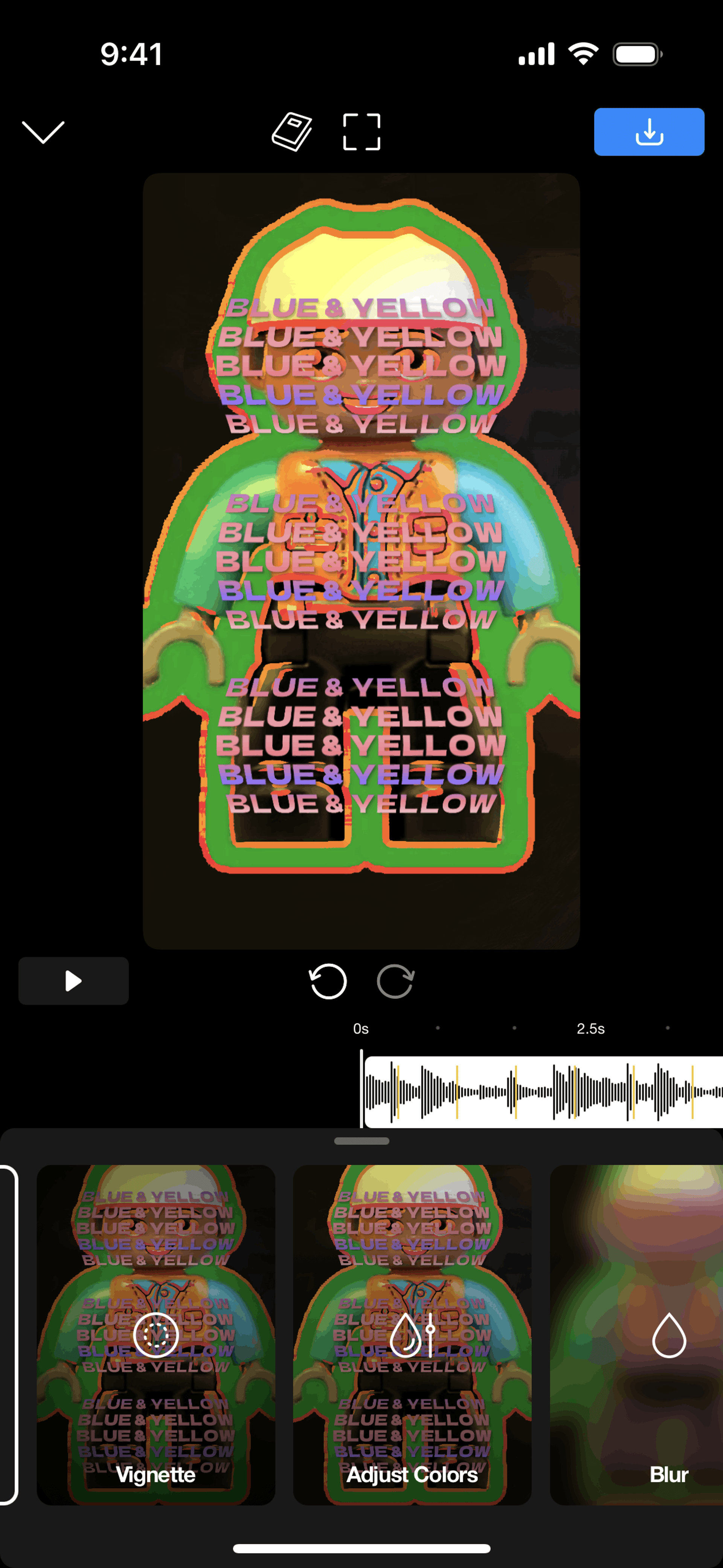 Riveo iOS Photo & Video interface screenshot 9