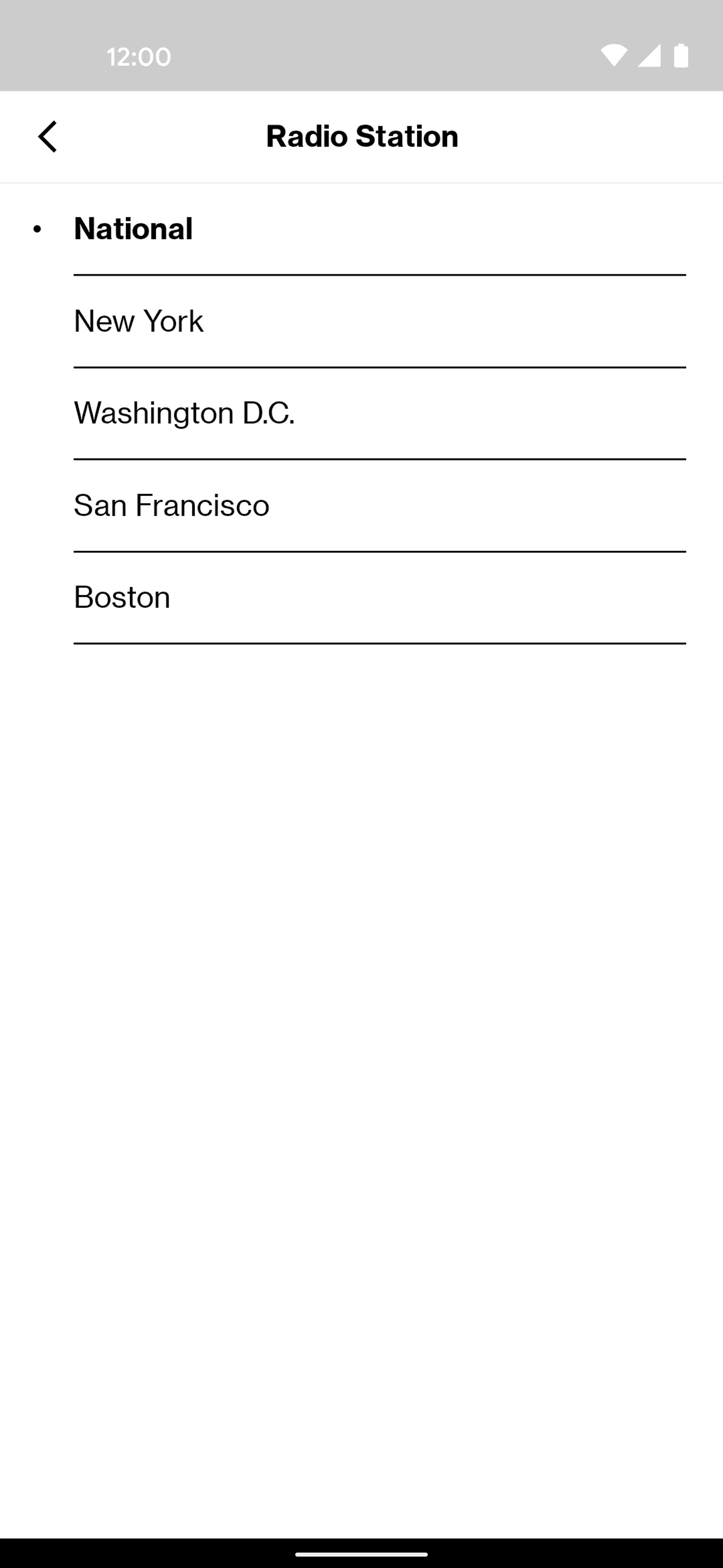 Bloomberg Android News interface screenshot 13