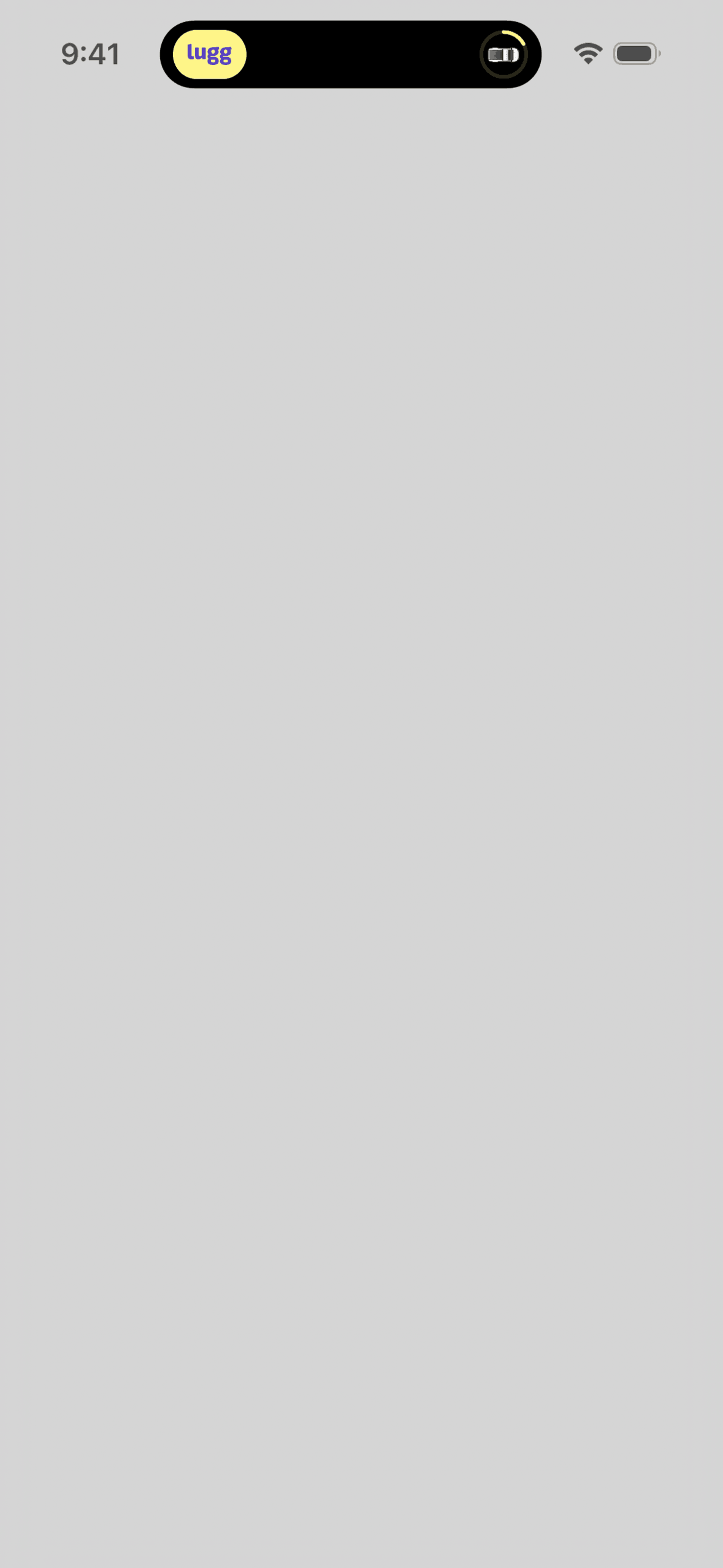Lugg iOS Lifestyle interface screenshot 3