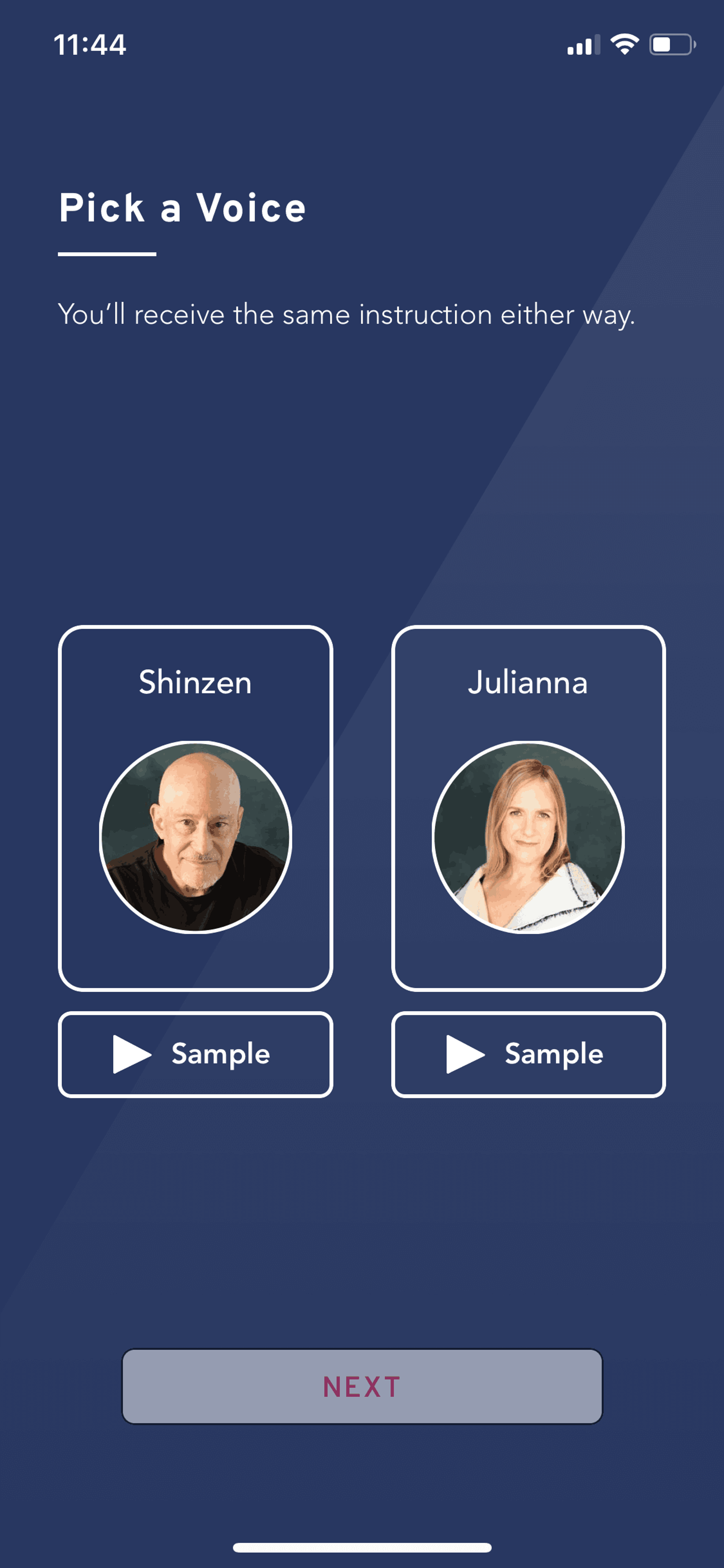 Brightmind iOS Health & Fitness interface screenshot 9