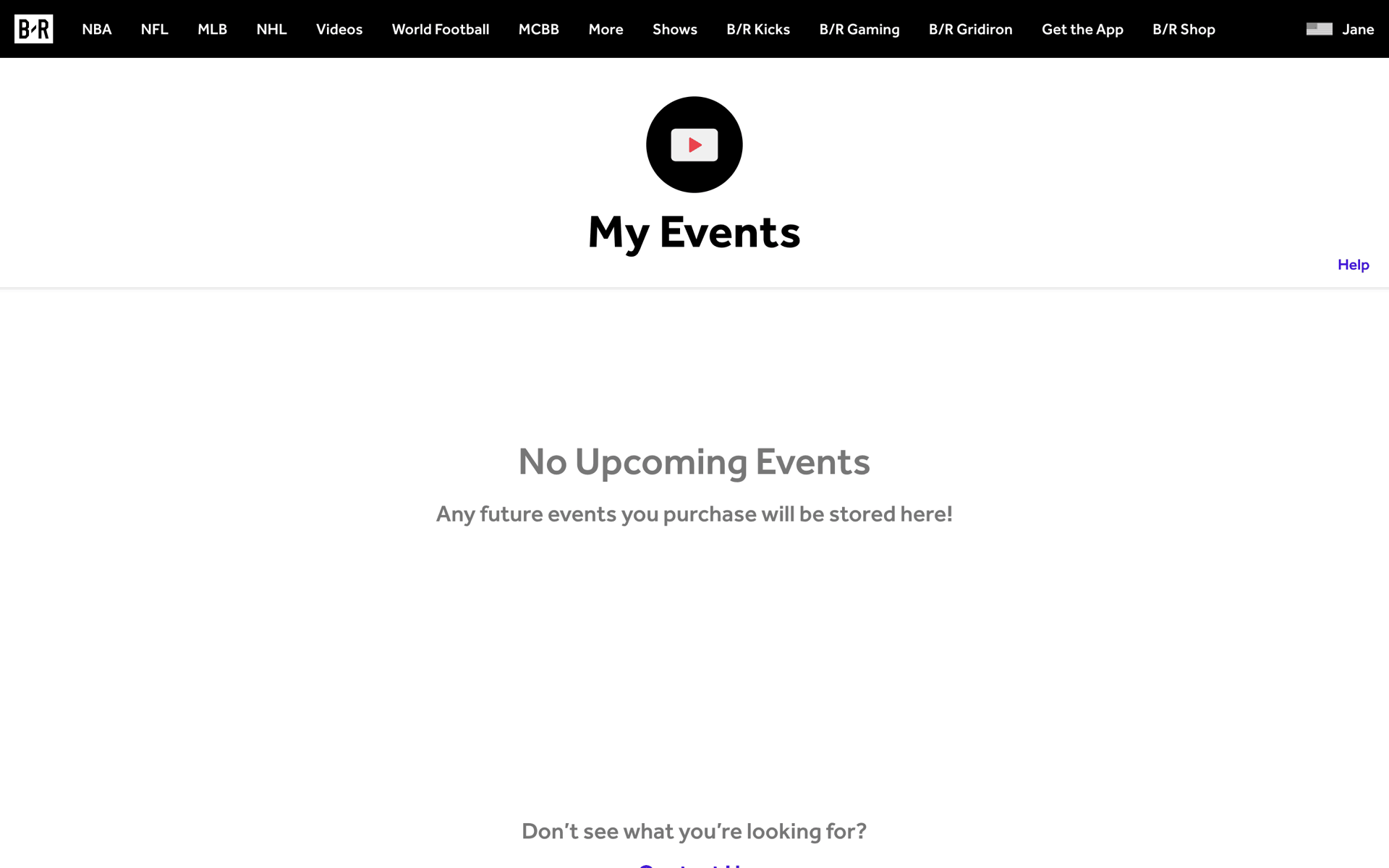 Bleacher Report Web Sports interface screenshot 11