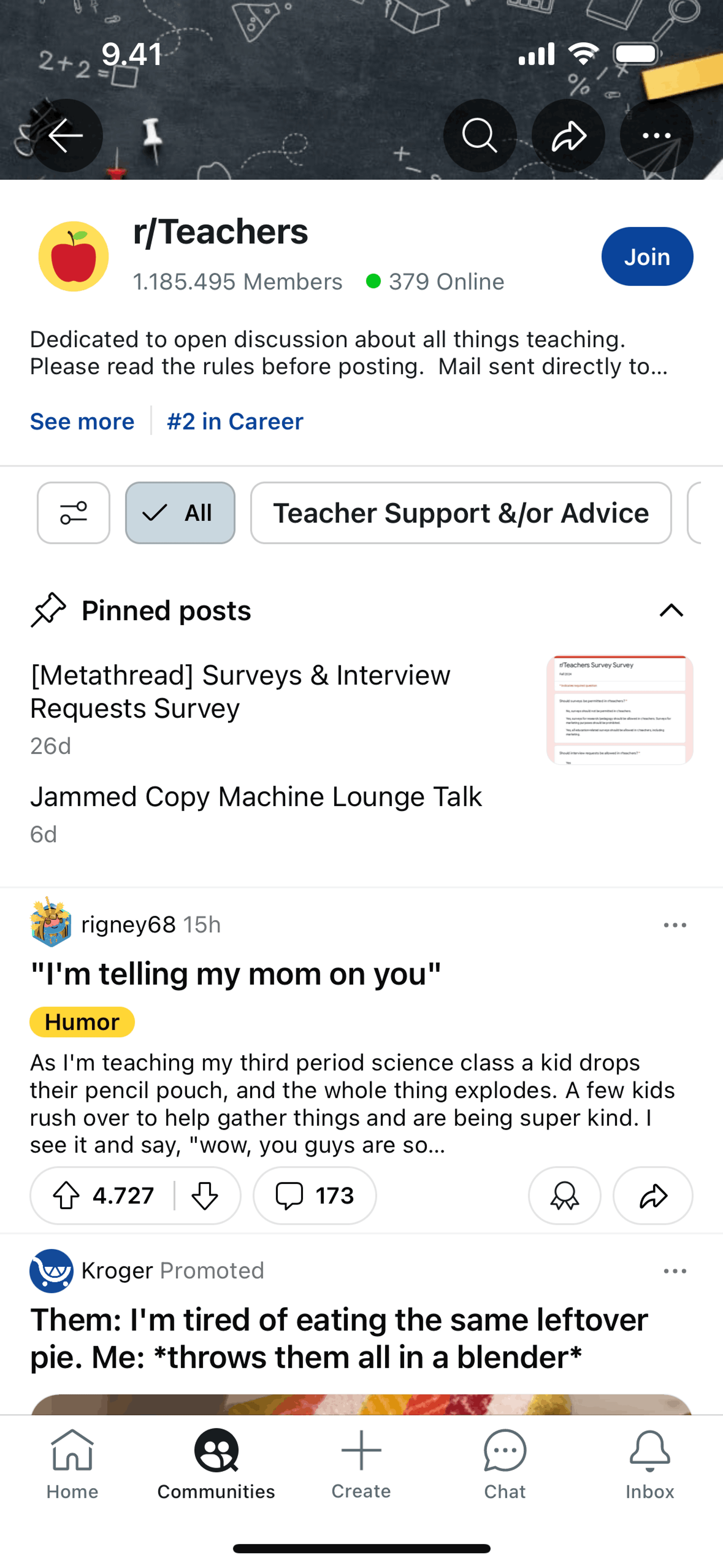 Reddit iOS Social Networking interface screenshot 19
