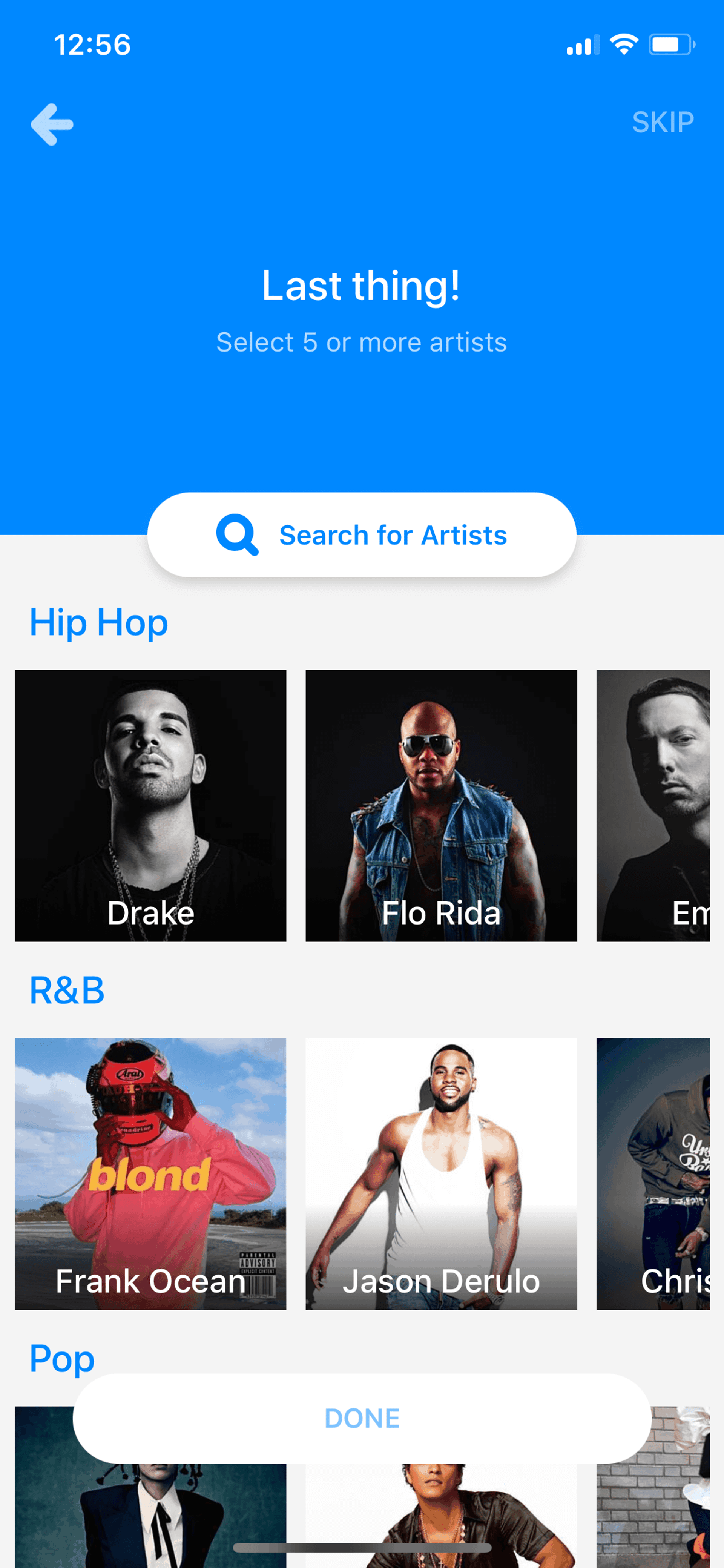 Shazam iOS Music & Audio interface screenshot 21
