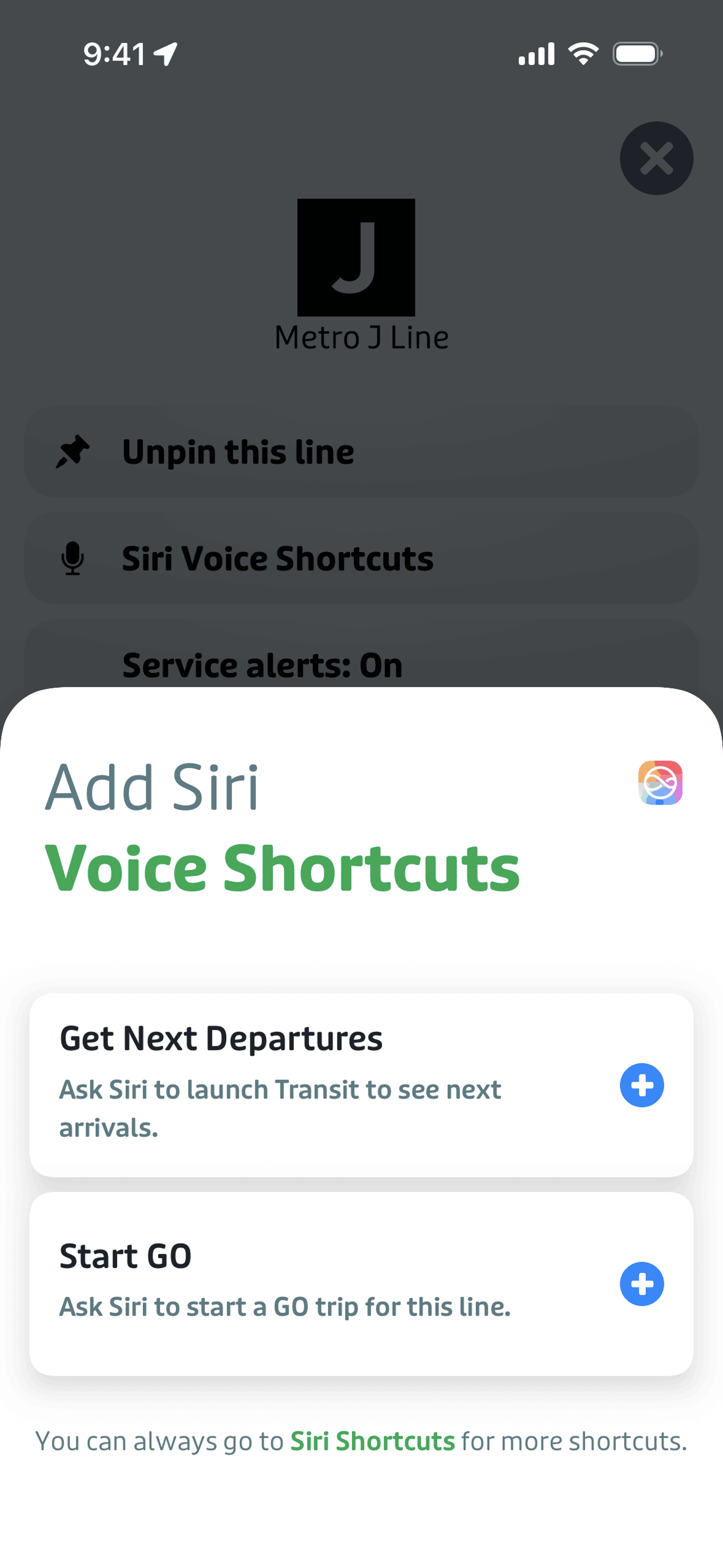 Transit iOS Maps & Navigation interface screenshot 14