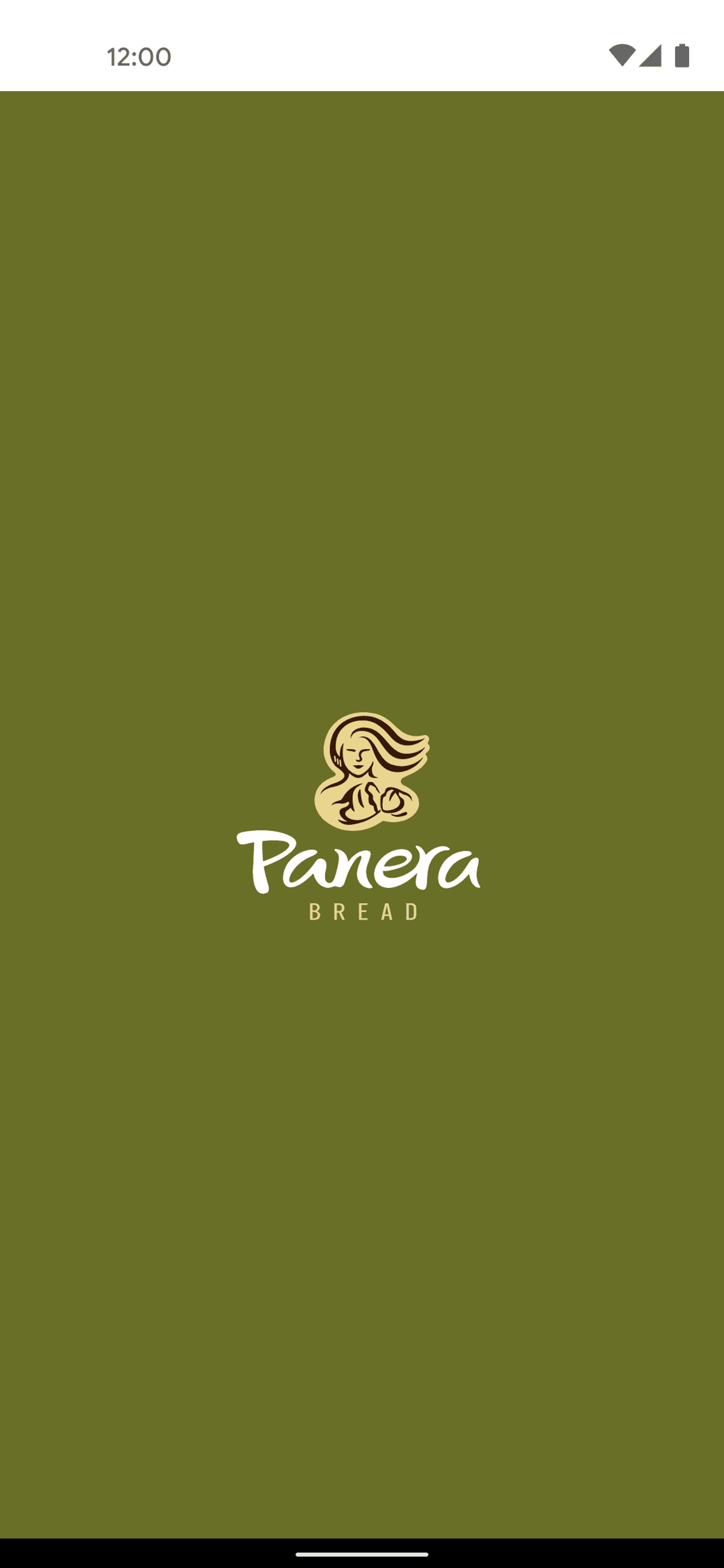 Panera Bread Android Food & Drink interface screenshot 1