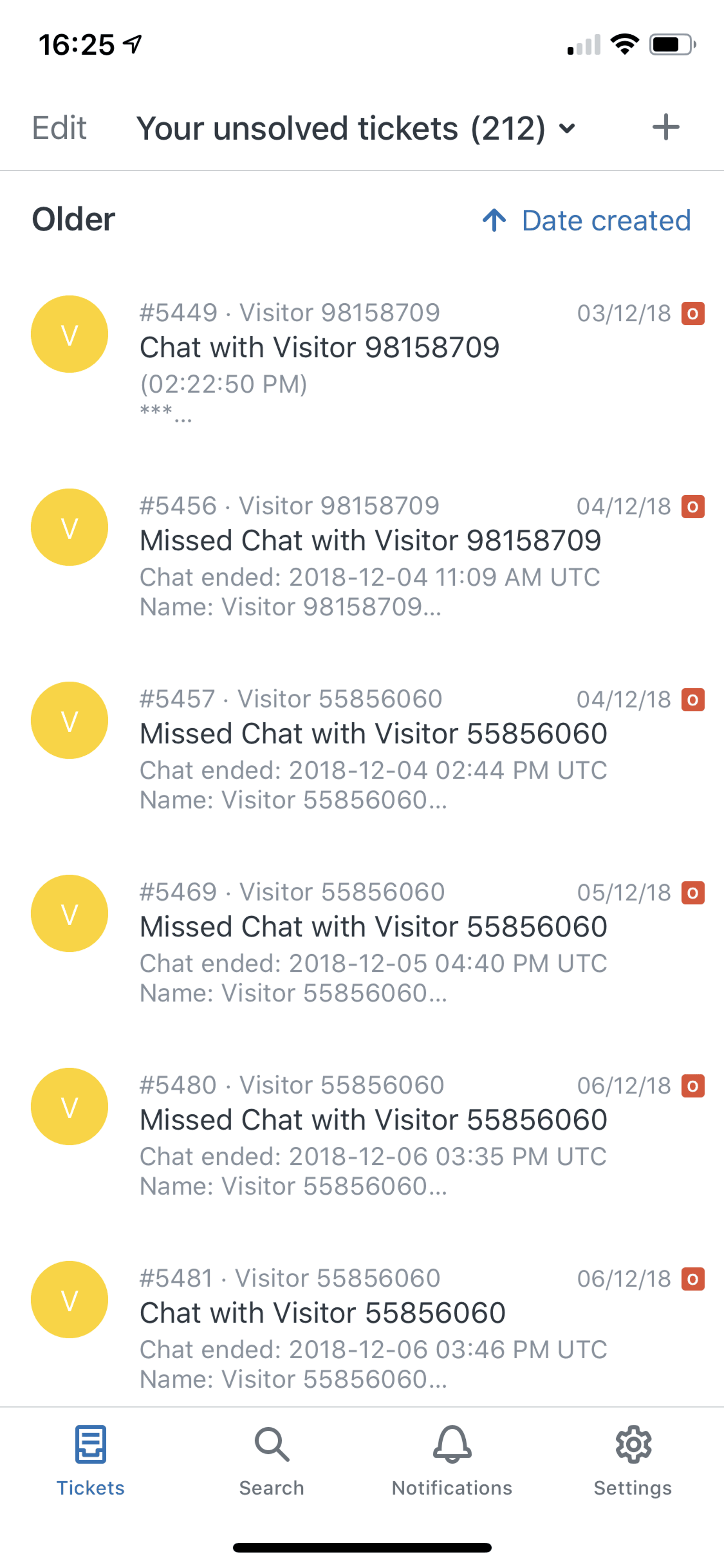 Zendesk Support iOS Business interface screenshot 7