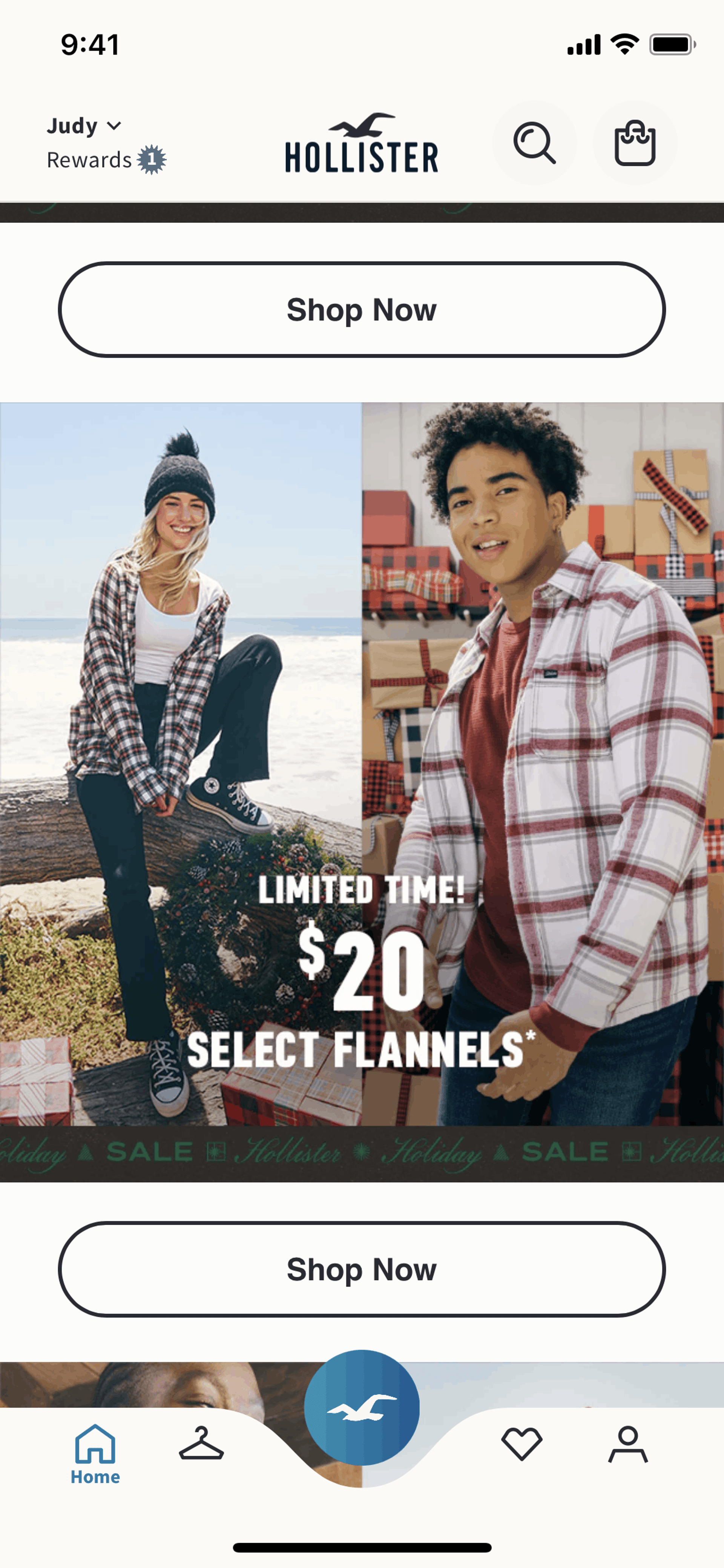 Hollister Co. iOS Shopping interface screenshot 24