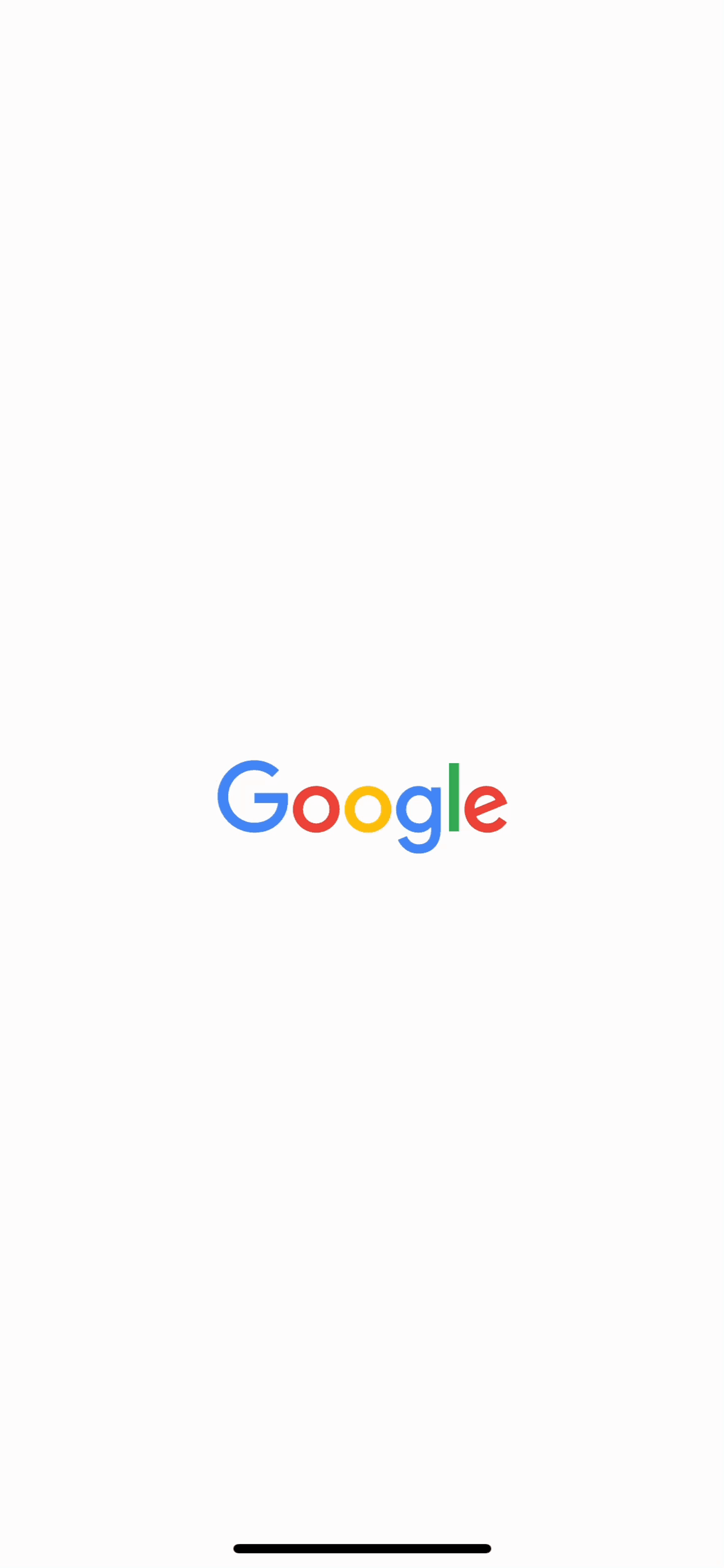 Google iOS AI interface screenshot 1