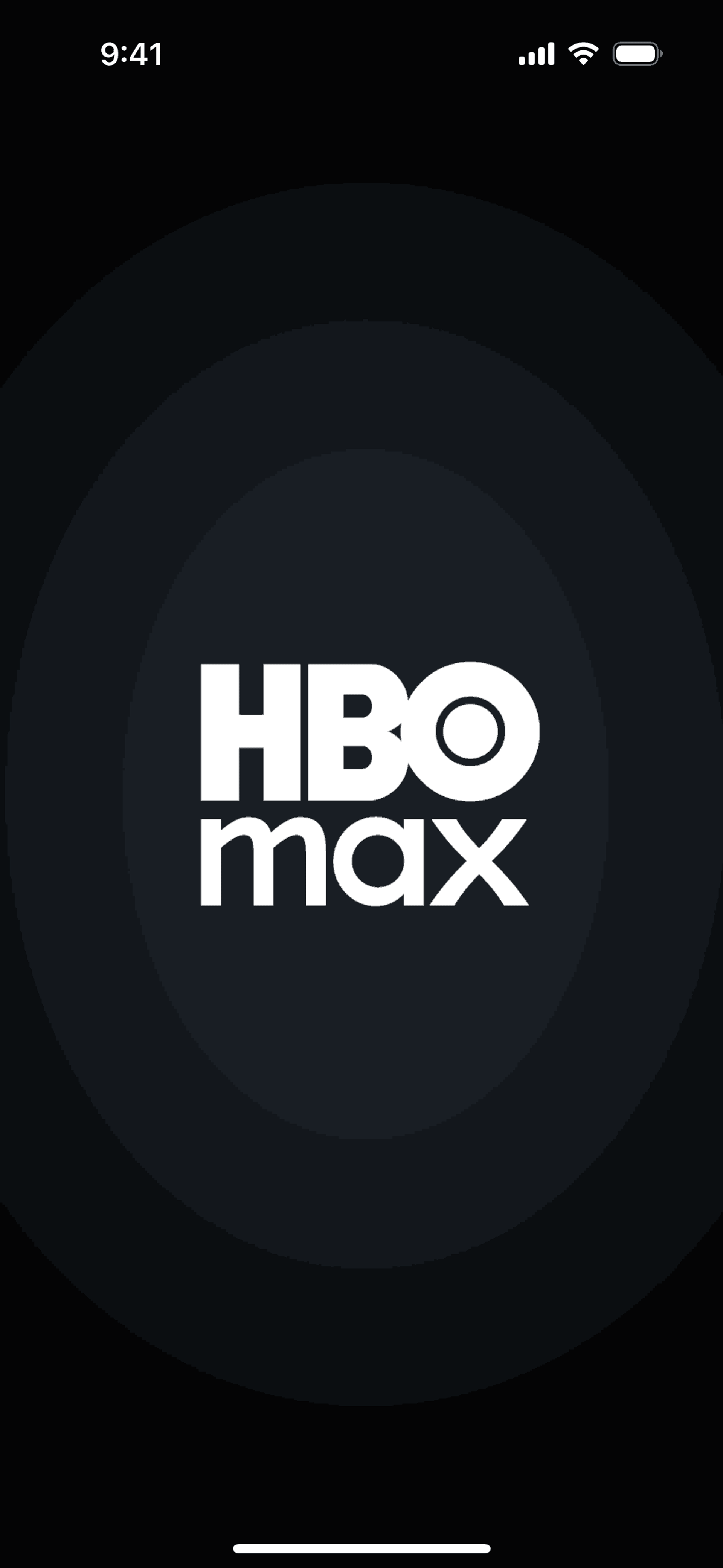 Max iOS Entertainment interface screenshot 1