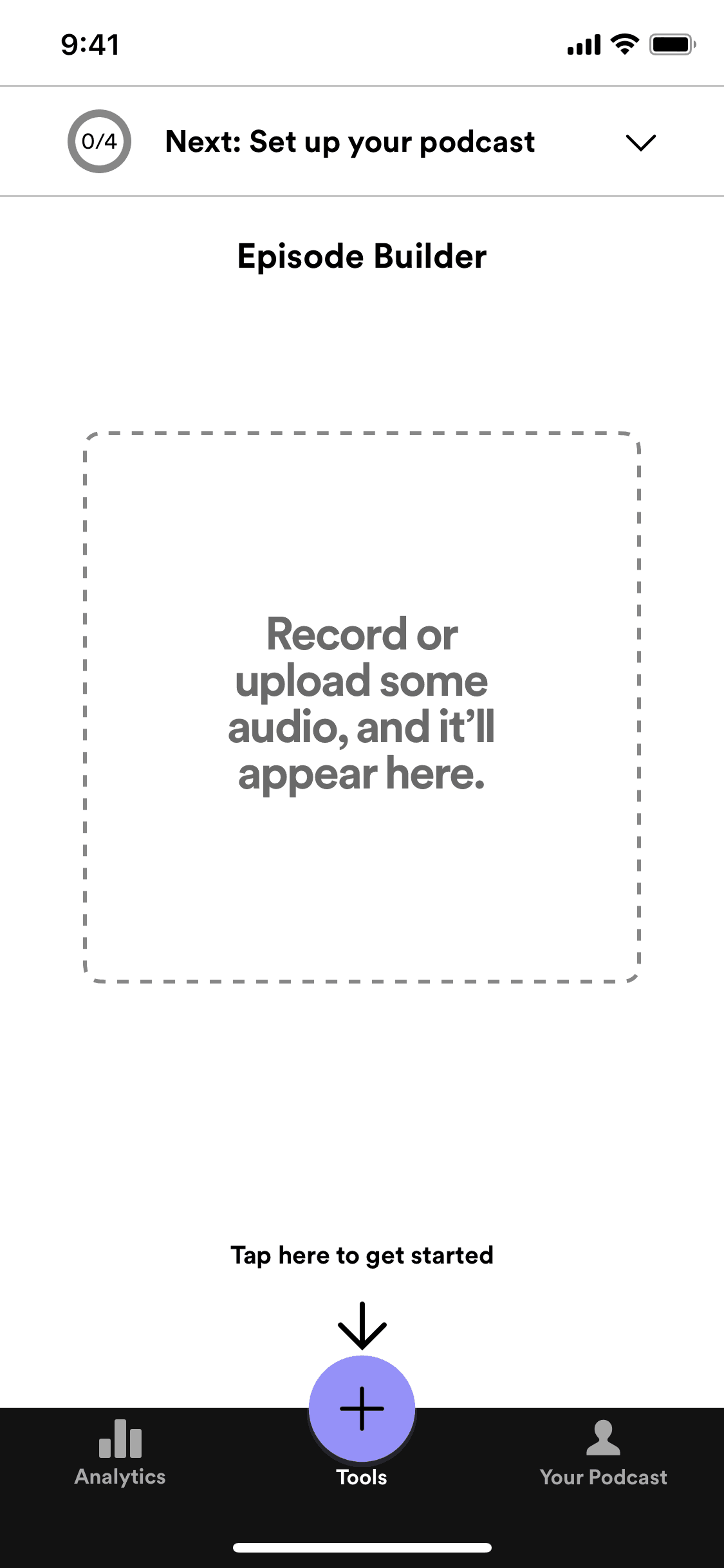 Spotify for Creators iOS Music & Audio interface screenshot 12
