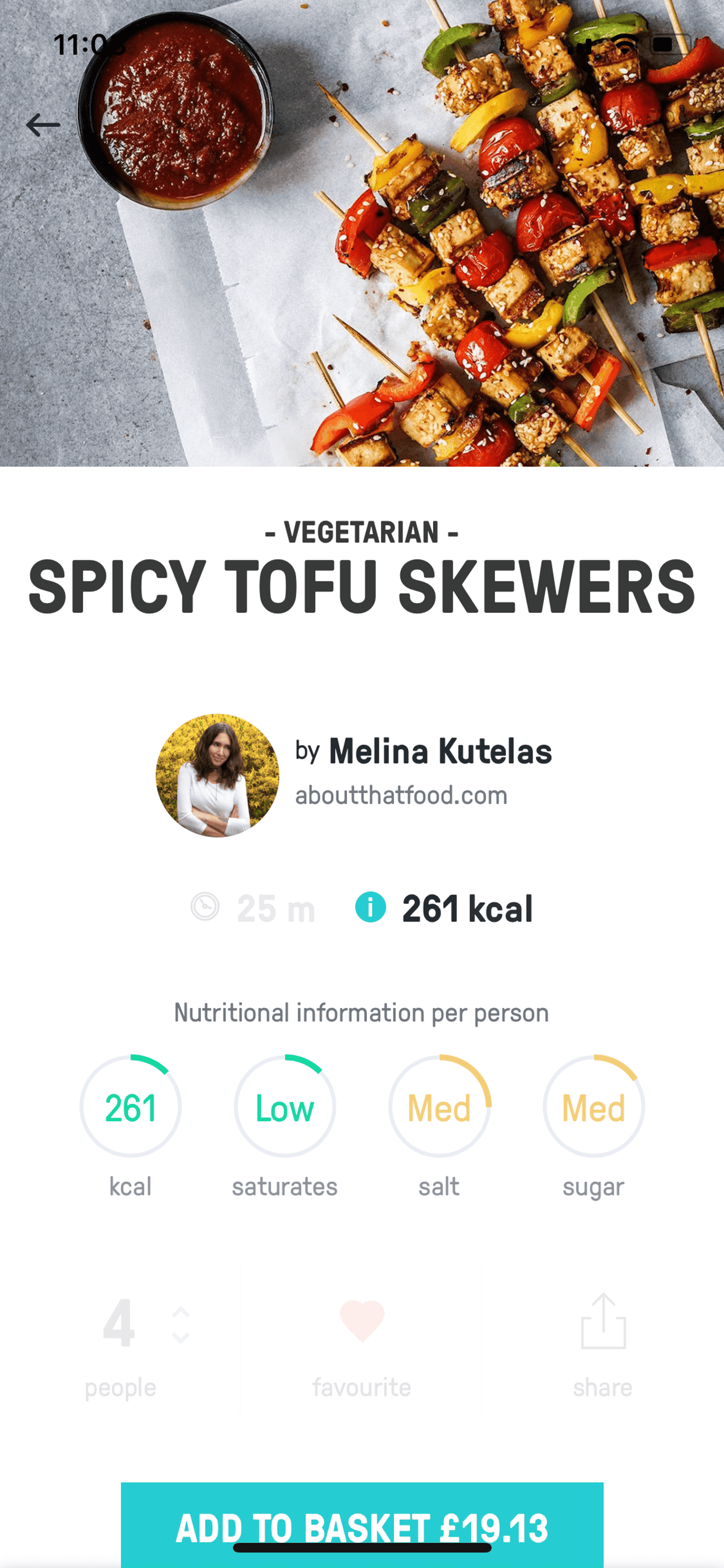 Mucho iOS Food & Drink interface screenshot 21