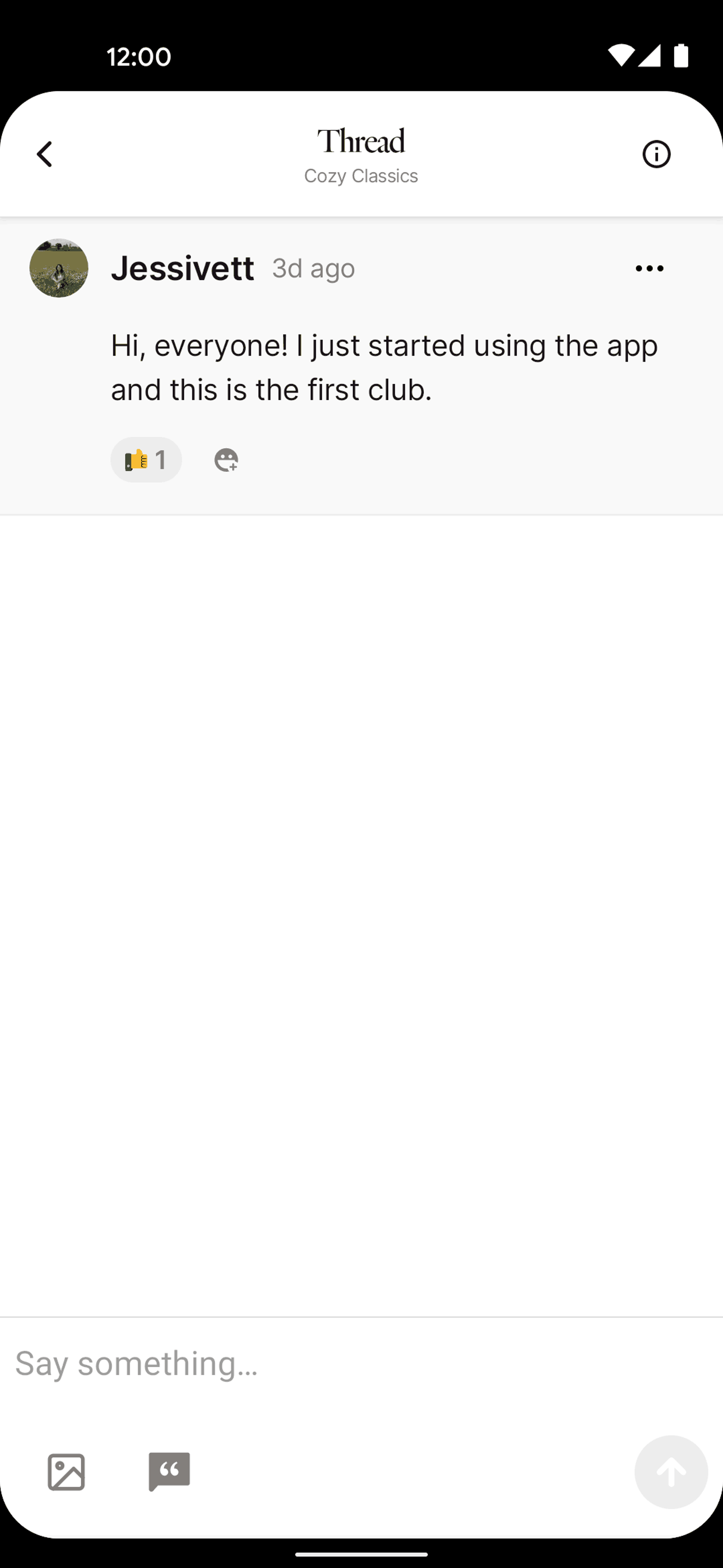 Fable Android Social Networking interface screenshot 11