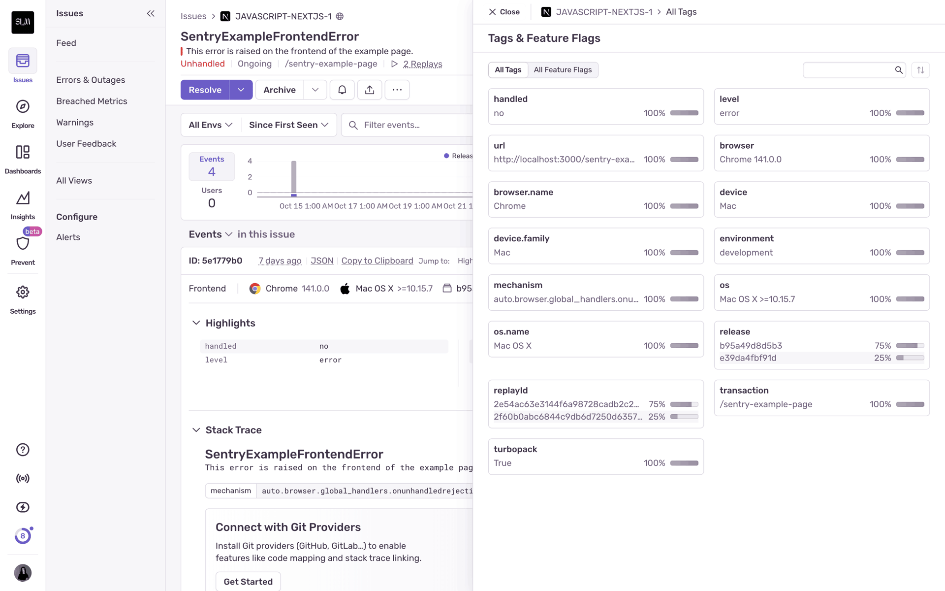 Sentry Web Developer Tools interface screenshot 23