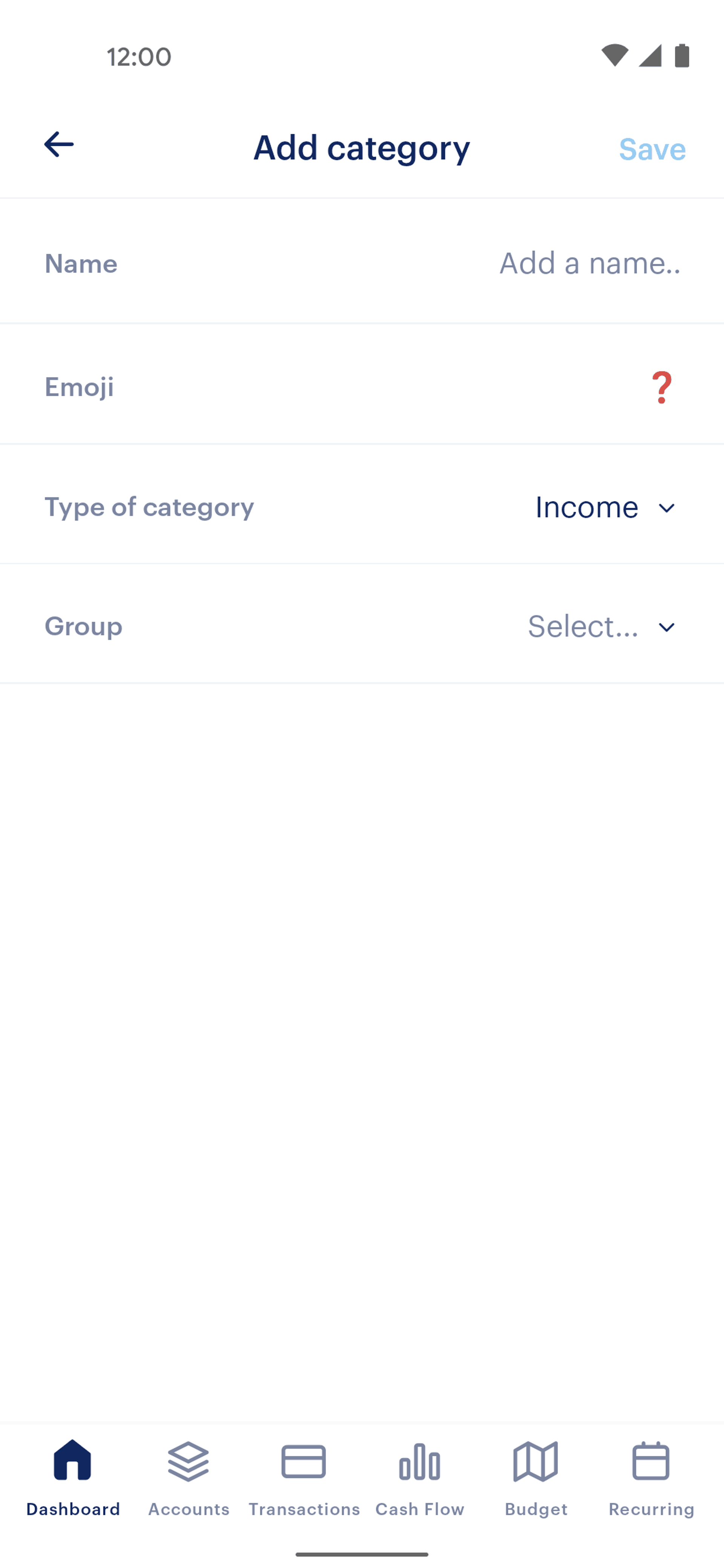 Monarch Android Finance interface screenshot 4
