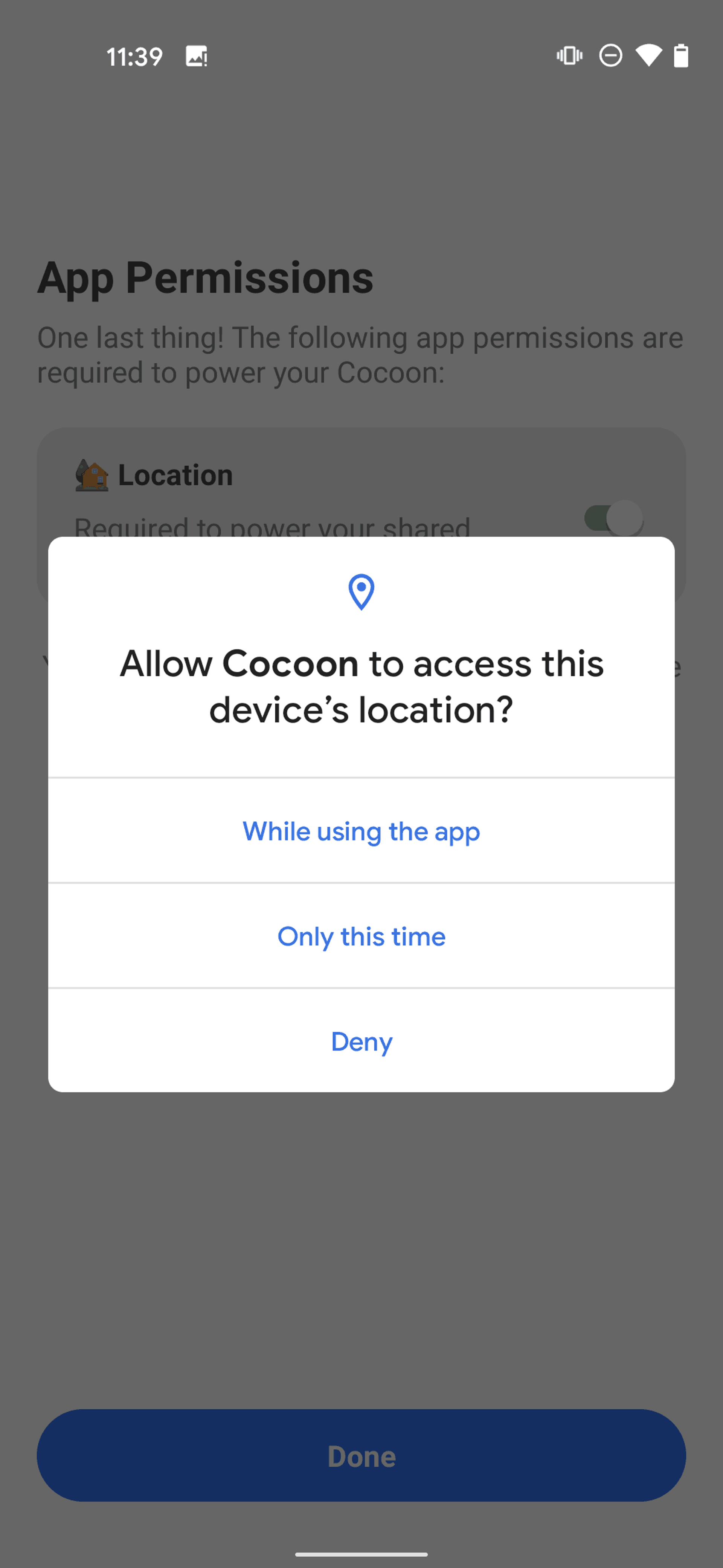 Cocoon Android Social Networking interface screenshot 14