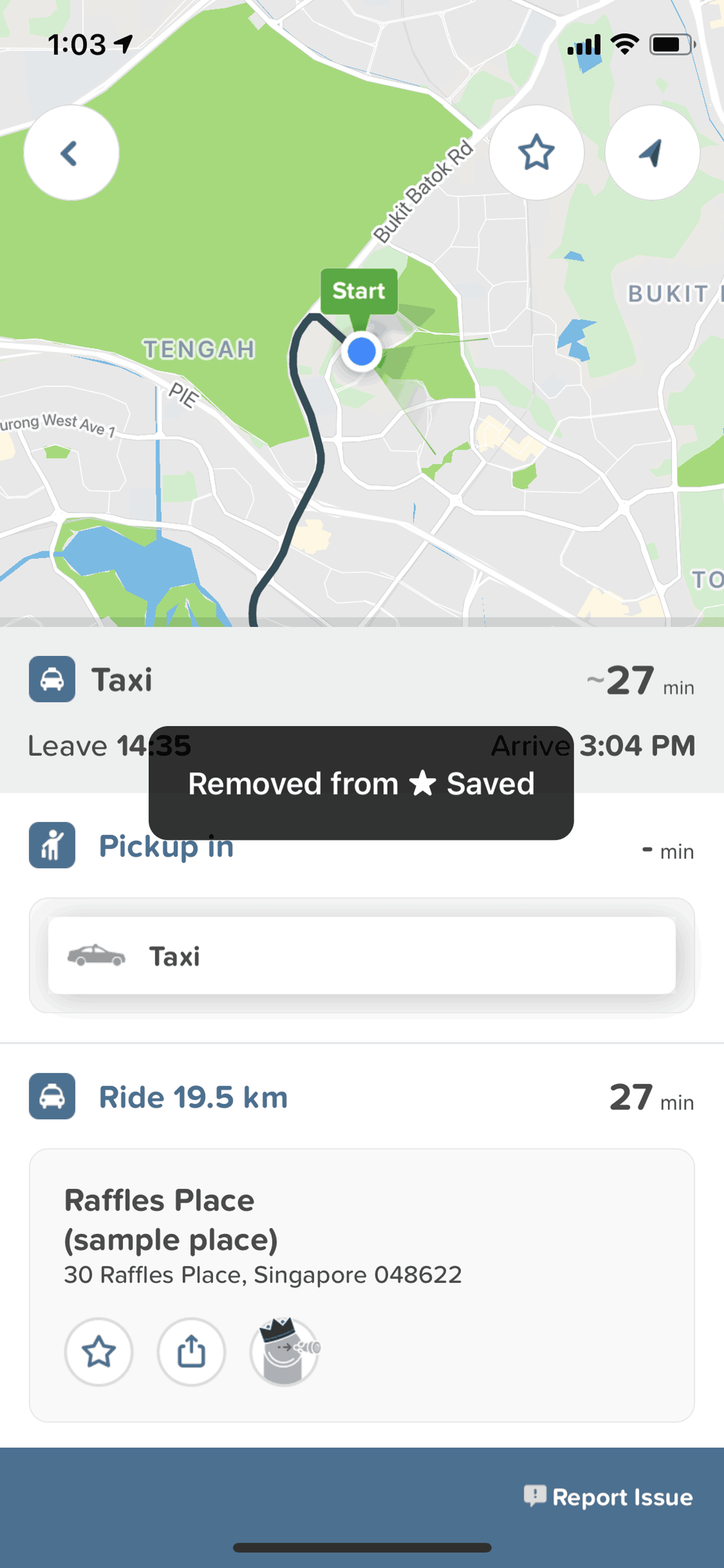 Citymapper iOS Maps & Navigation interface screenshot 19