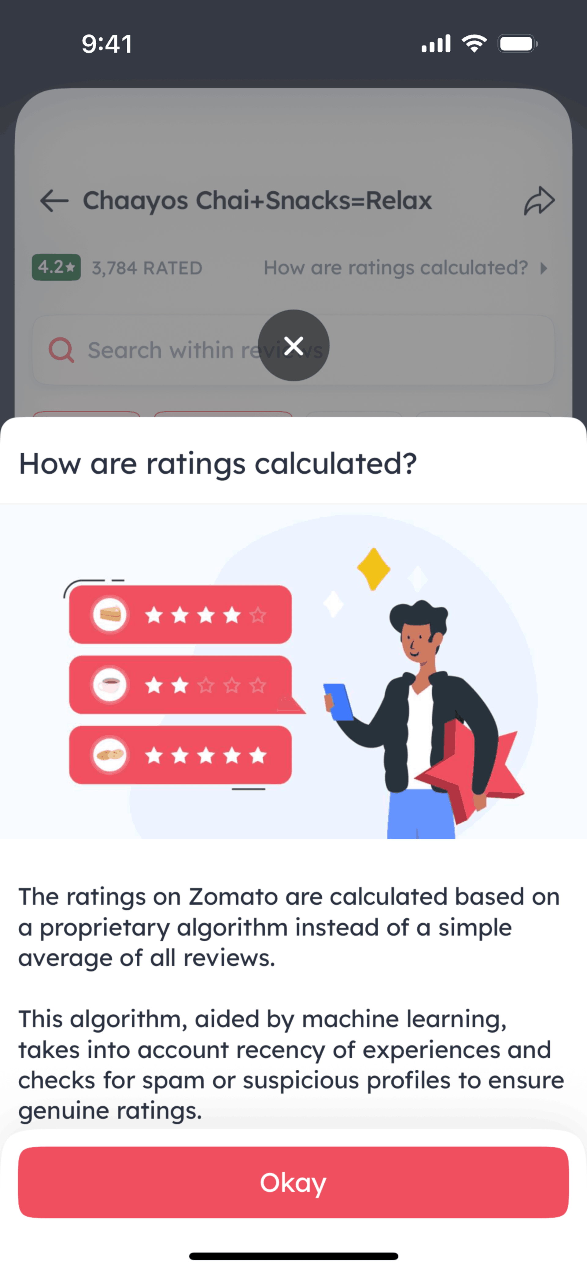Zomato iOS Food & Drink interface screenshot 7