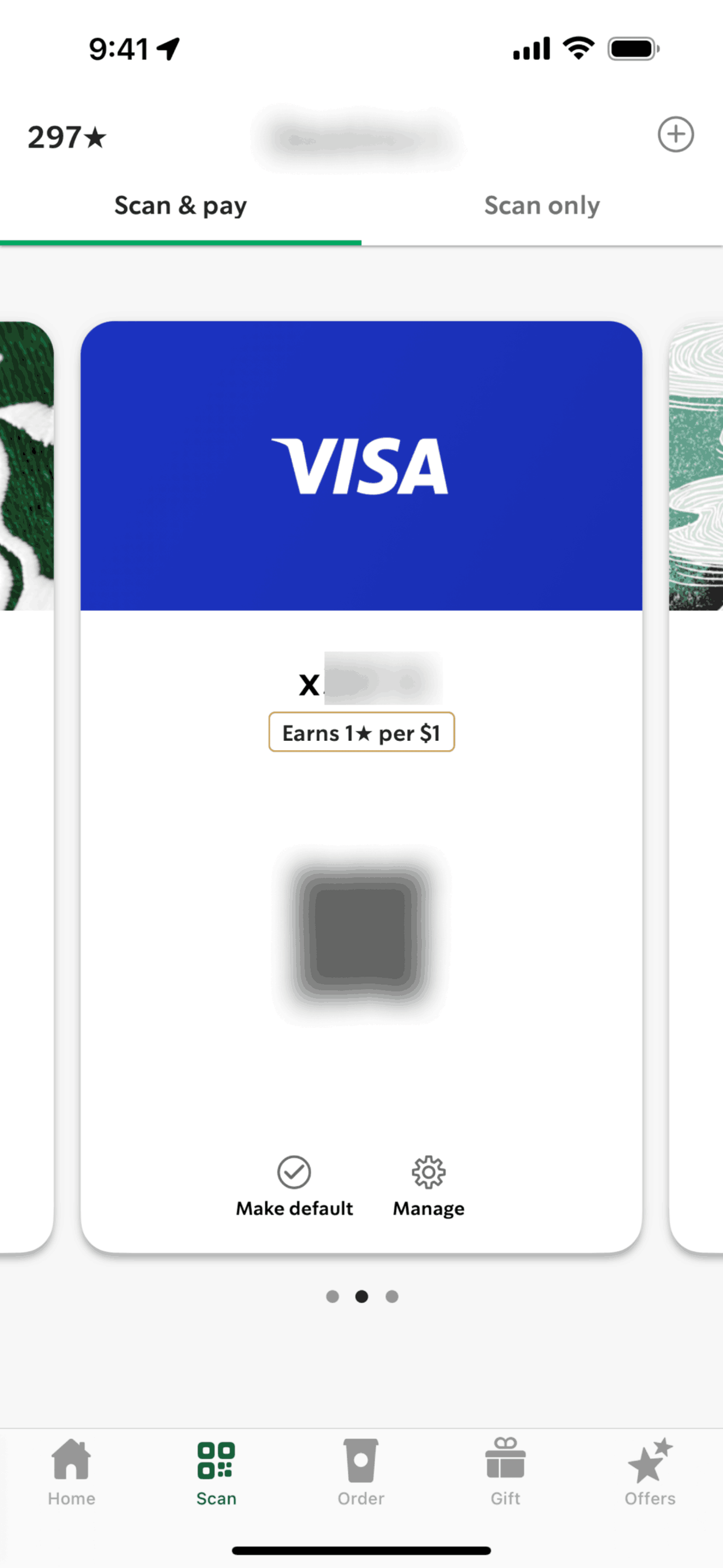 Starbucks iOS Food & Drink interface screenshot 19
