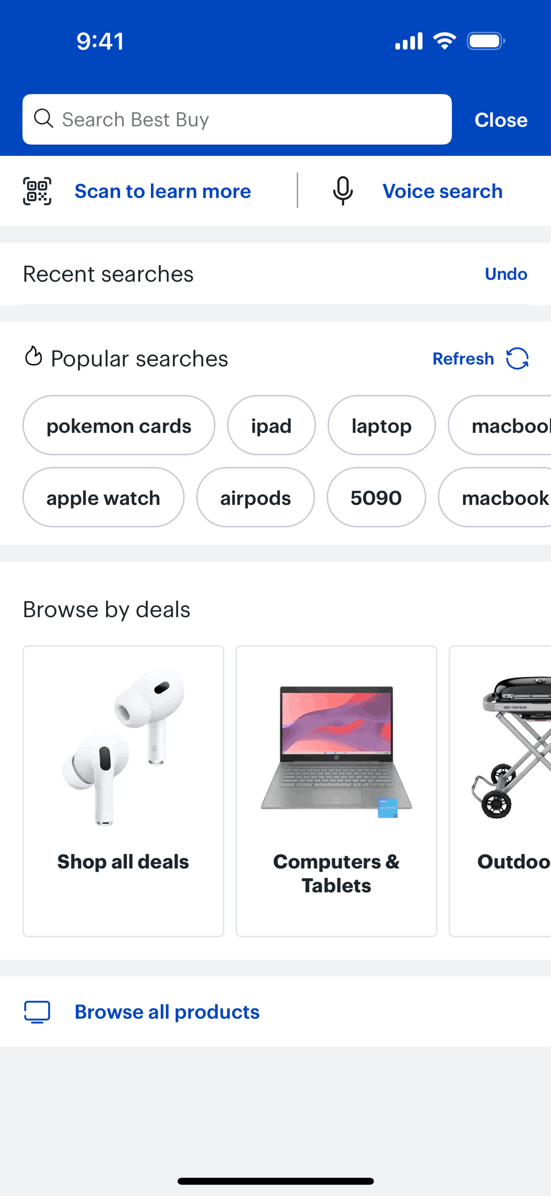 Best Buy iOS Shopping interface screenshot 13