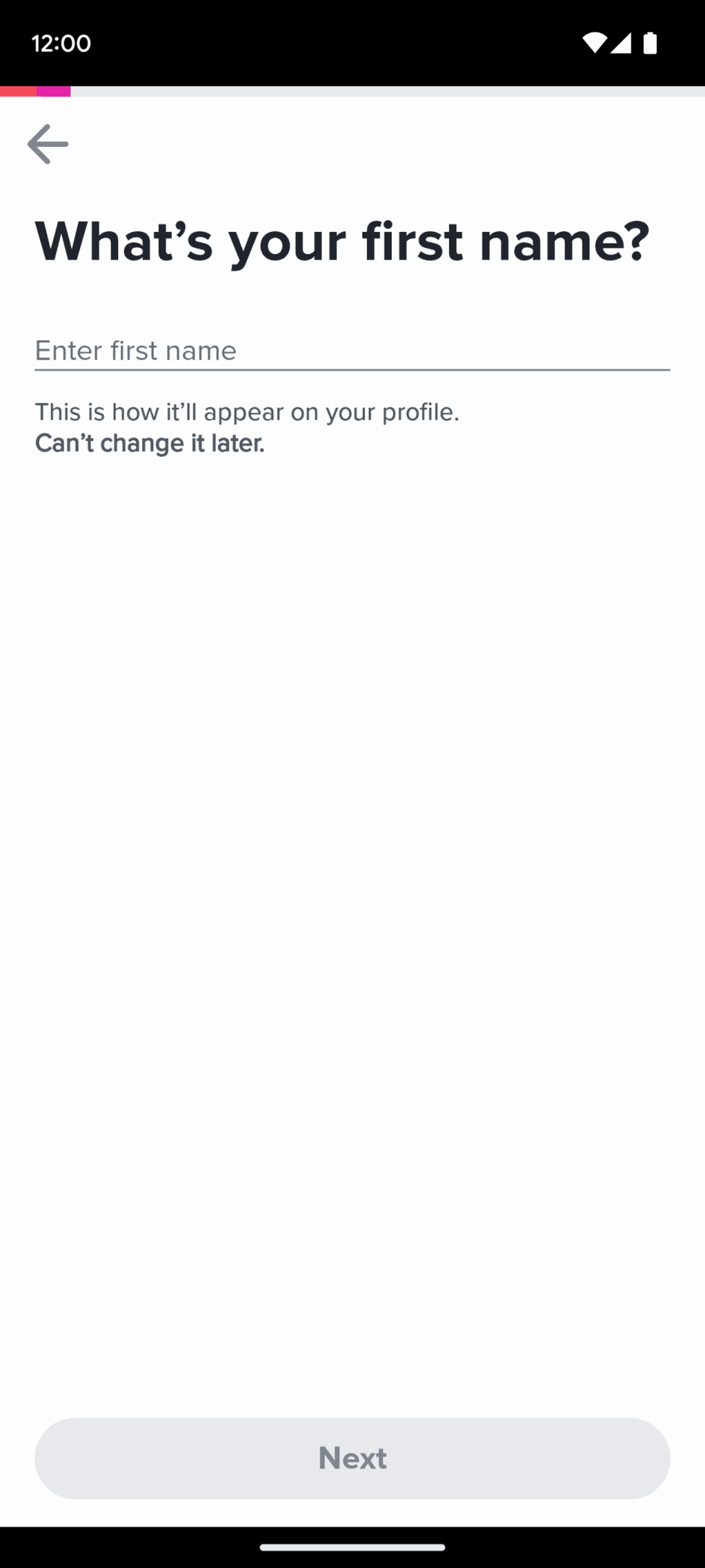 Tinder Android Social Networking interface screenshot 11