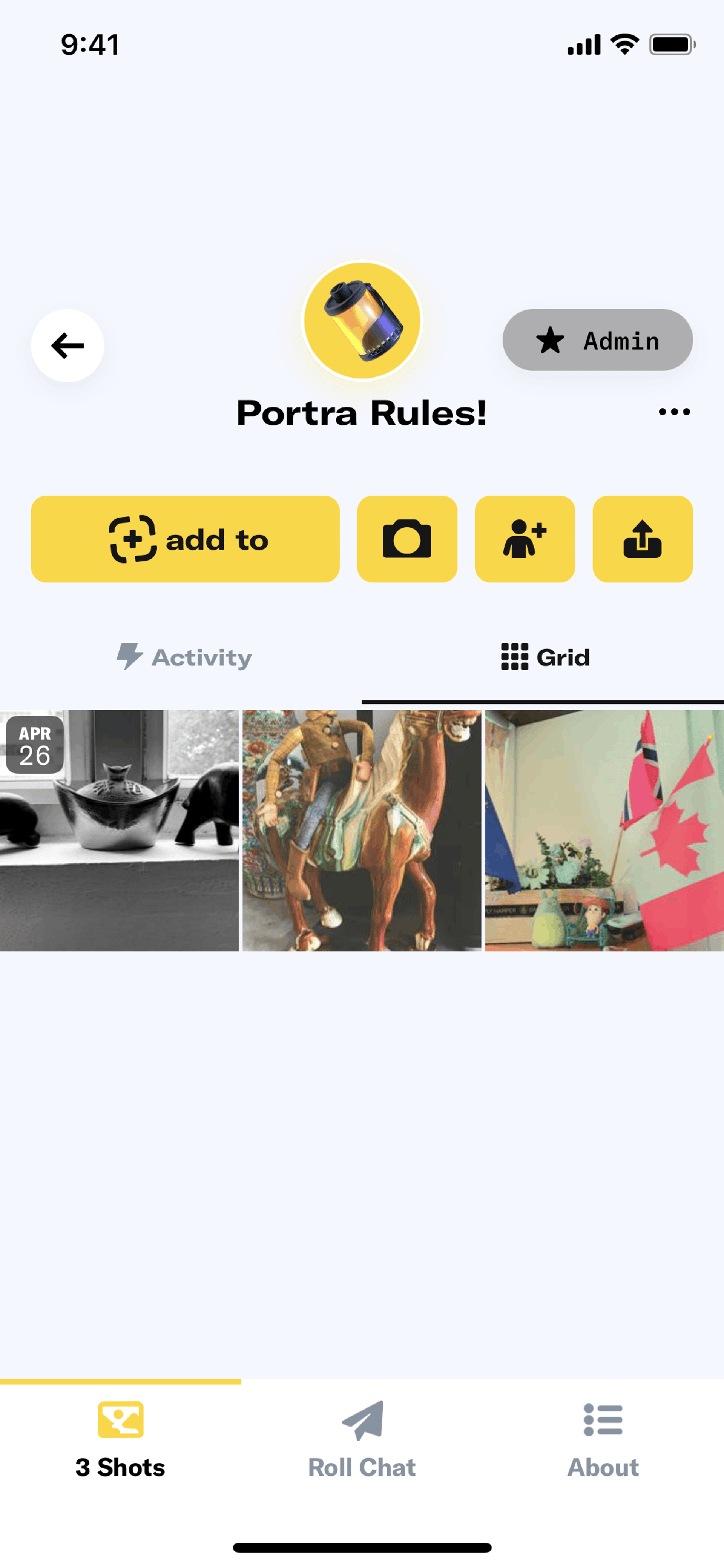 Dispo iOS Photo & Video interface screenshot 17