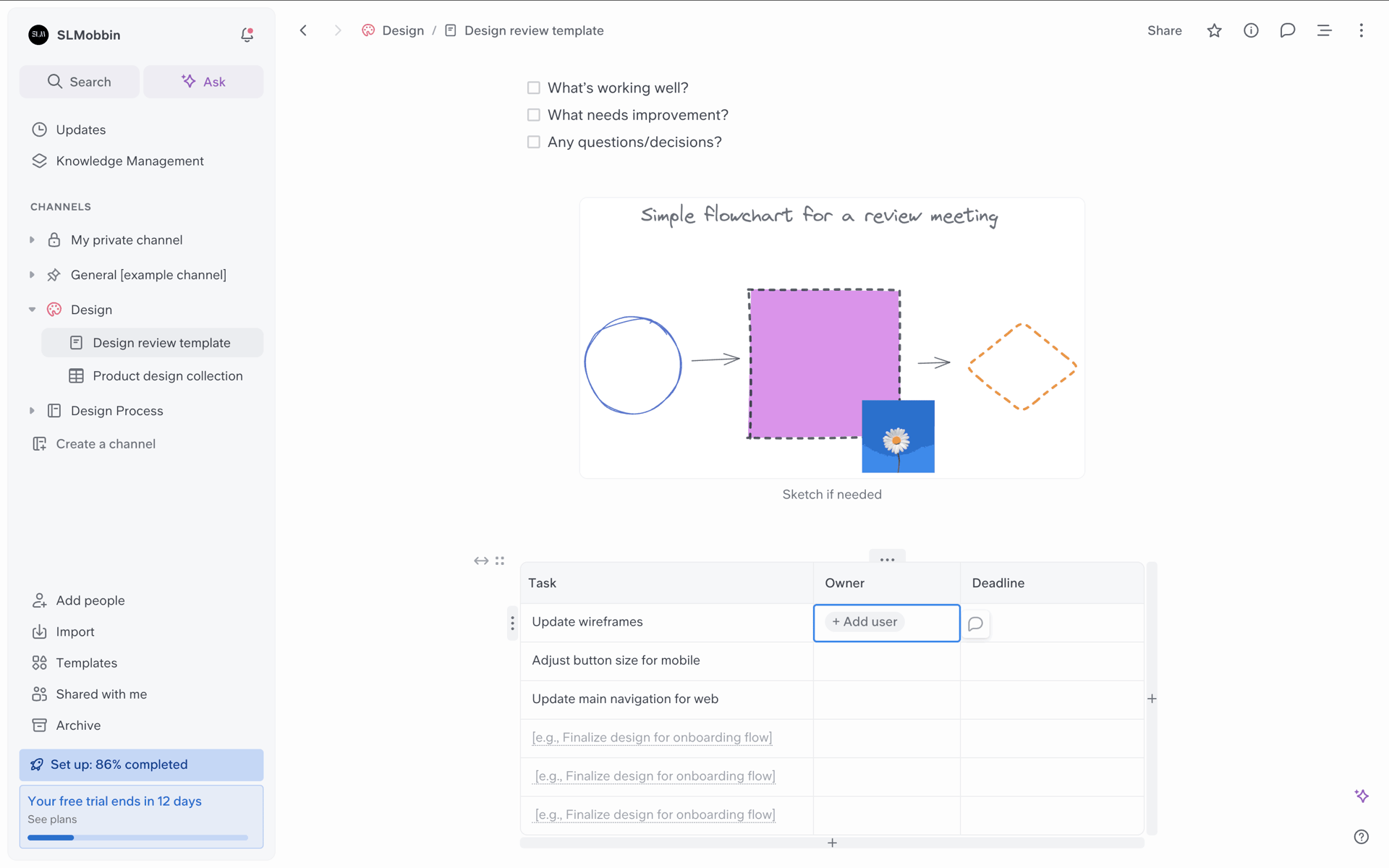 Slite Web Productivity interface screenshot 14
