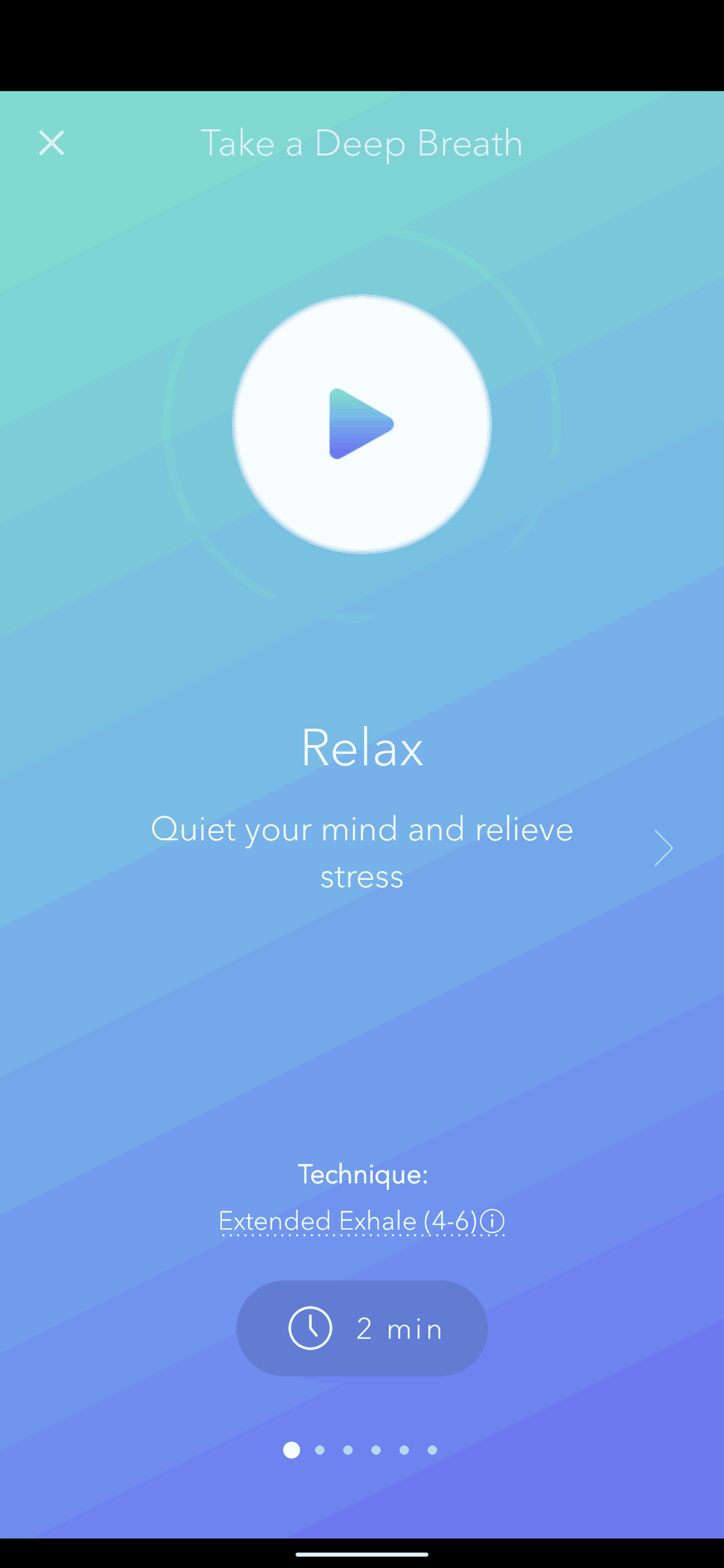 Calm Android Health & Fitness interface screenshot 22