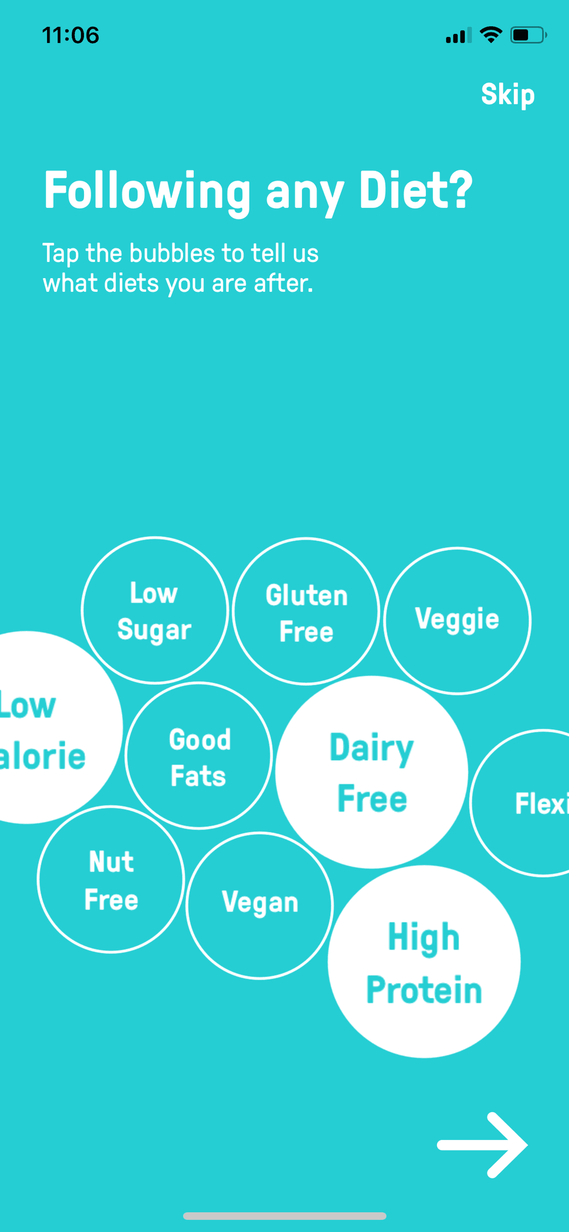 Mucho iOS Food & Drink interface screenshot 5