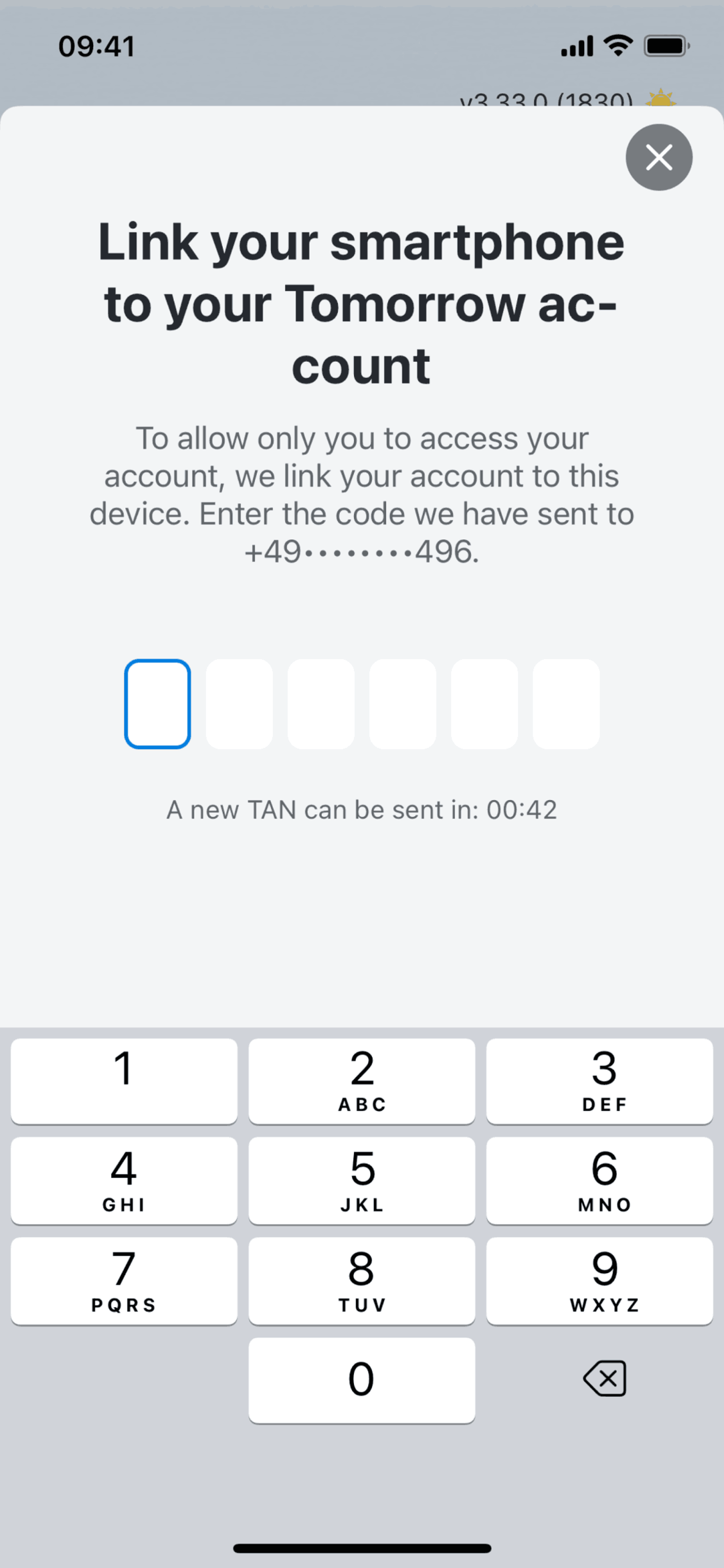 Tomorrow iOS Finance interface screenshot 24