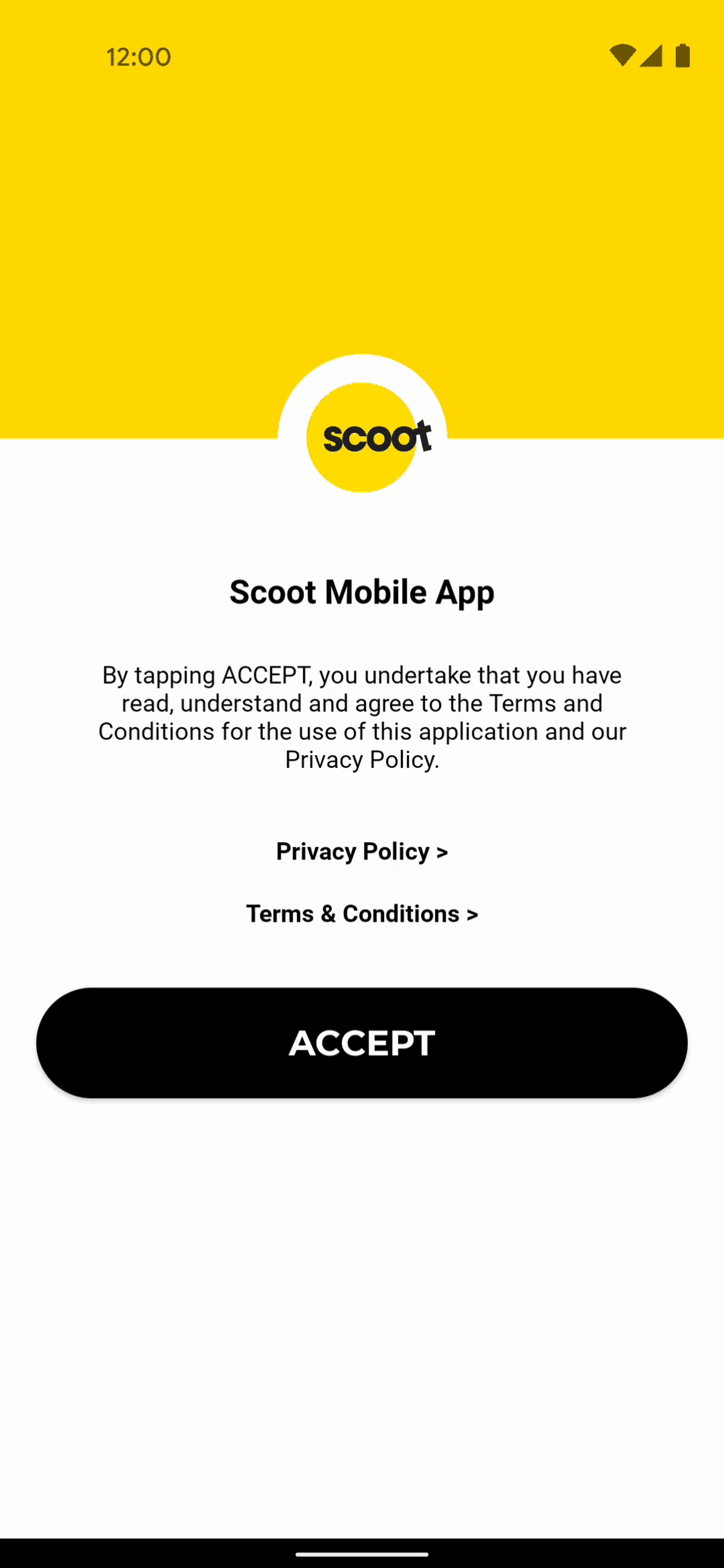 Scoot Android Travel & Transportation interface screenshot 4