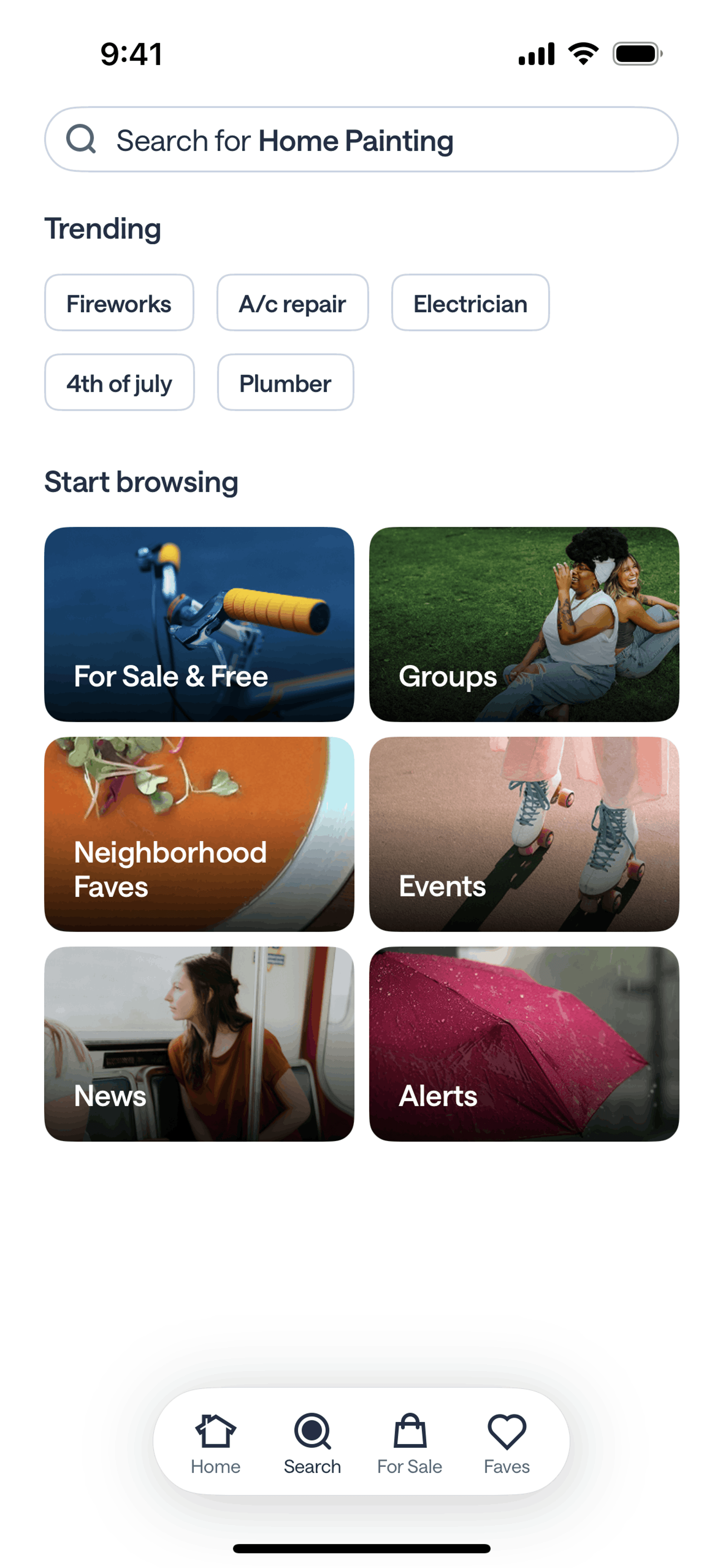 Nextdoor iOS Social Networking interface screenshot 7
