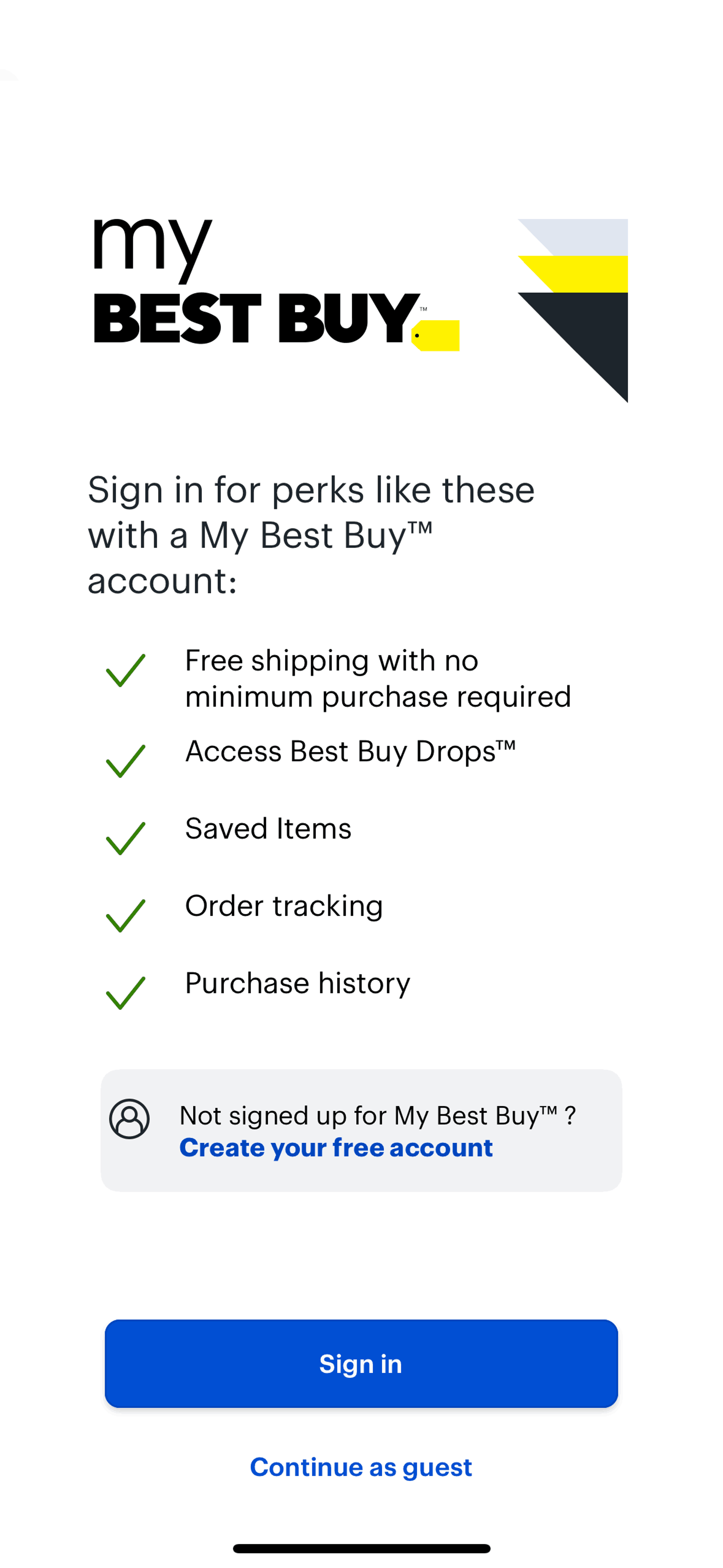 Best Buy iOS Shopping interface screenshot 2