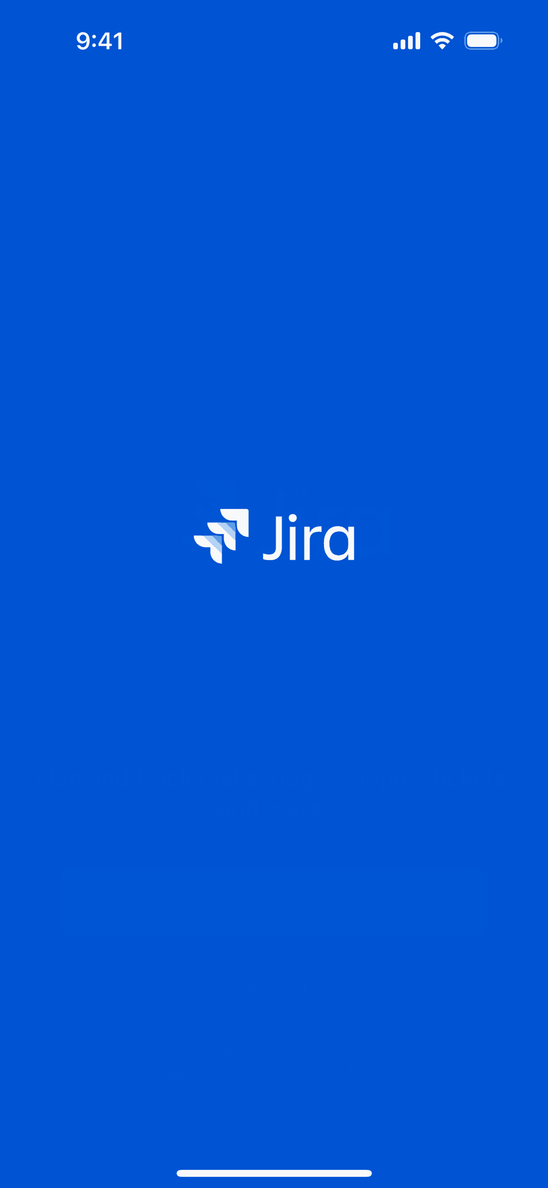 Jira Cloud iOS Business interface screenshot 1