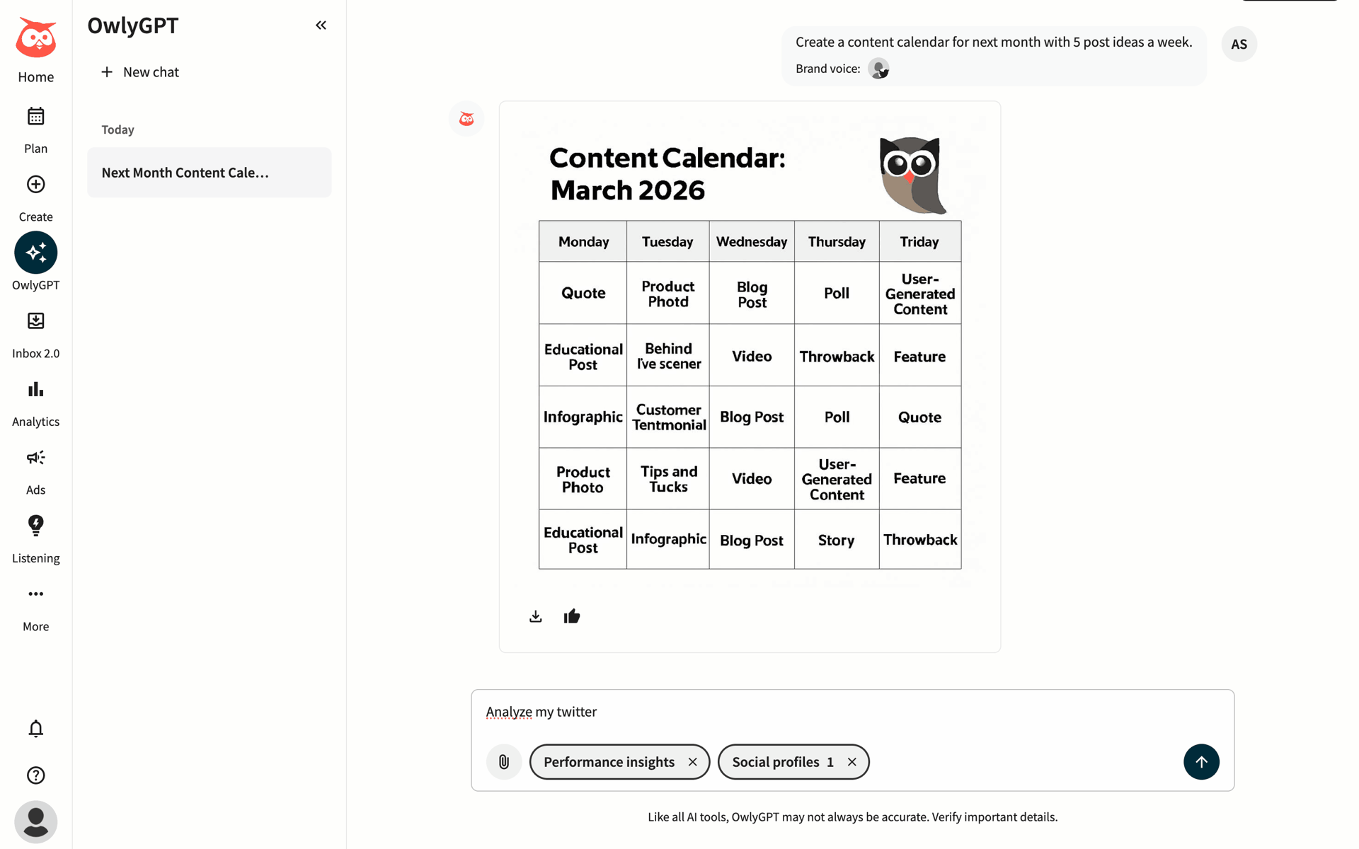 Hootsuite Web Business interface screenshot 20