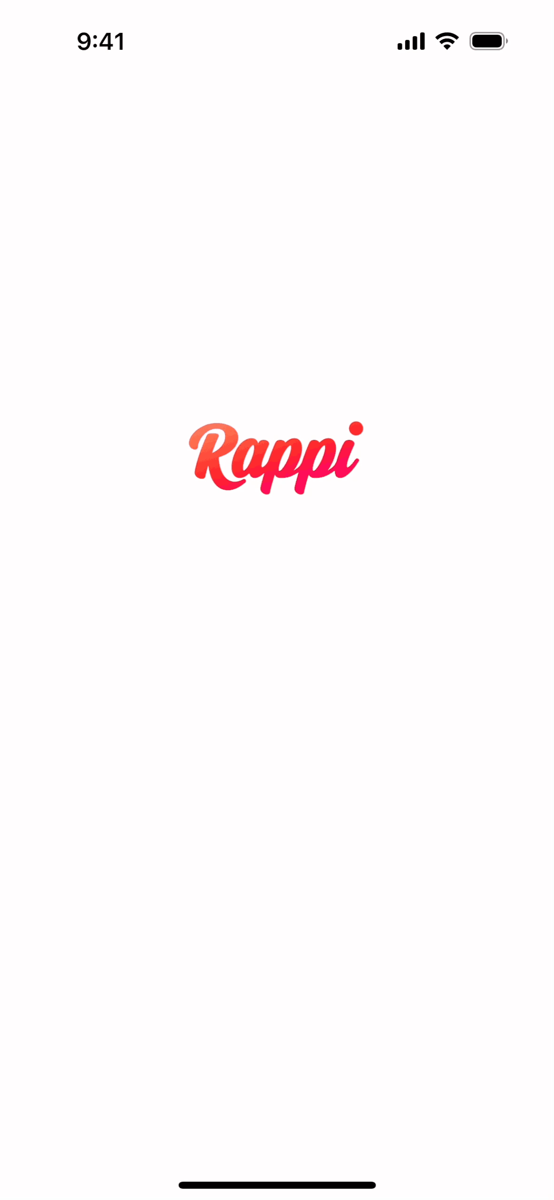 Rappi iOS Food & Drink interface screenshot 1