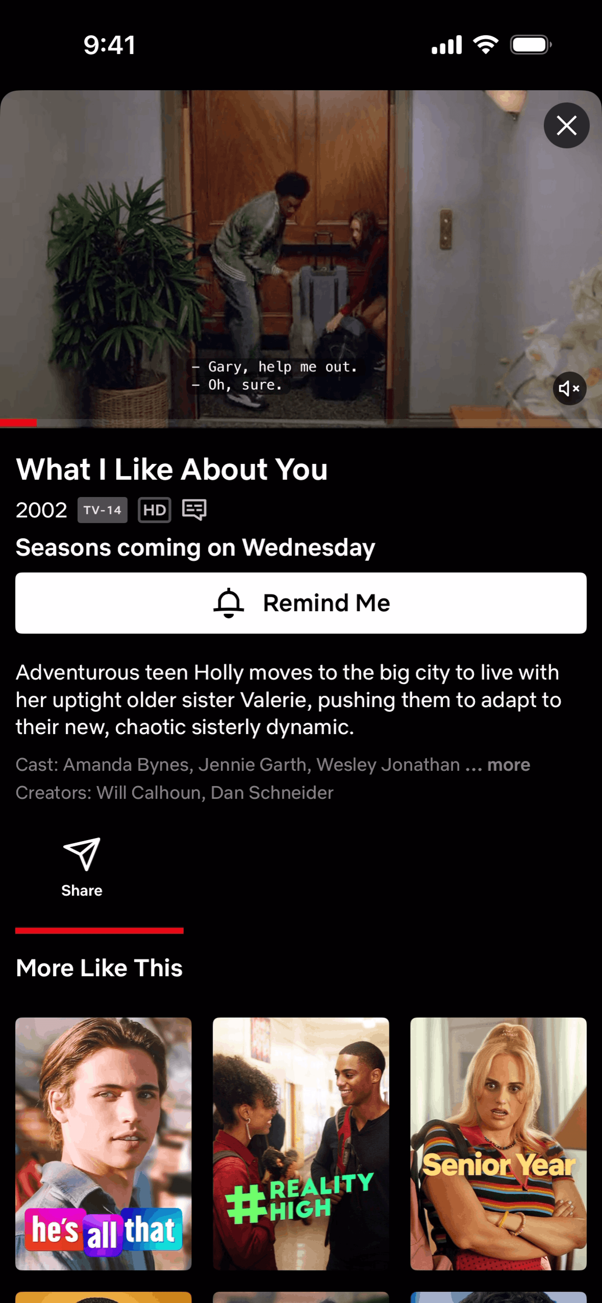 Netflix iOS Entertainment interface screenshot 7