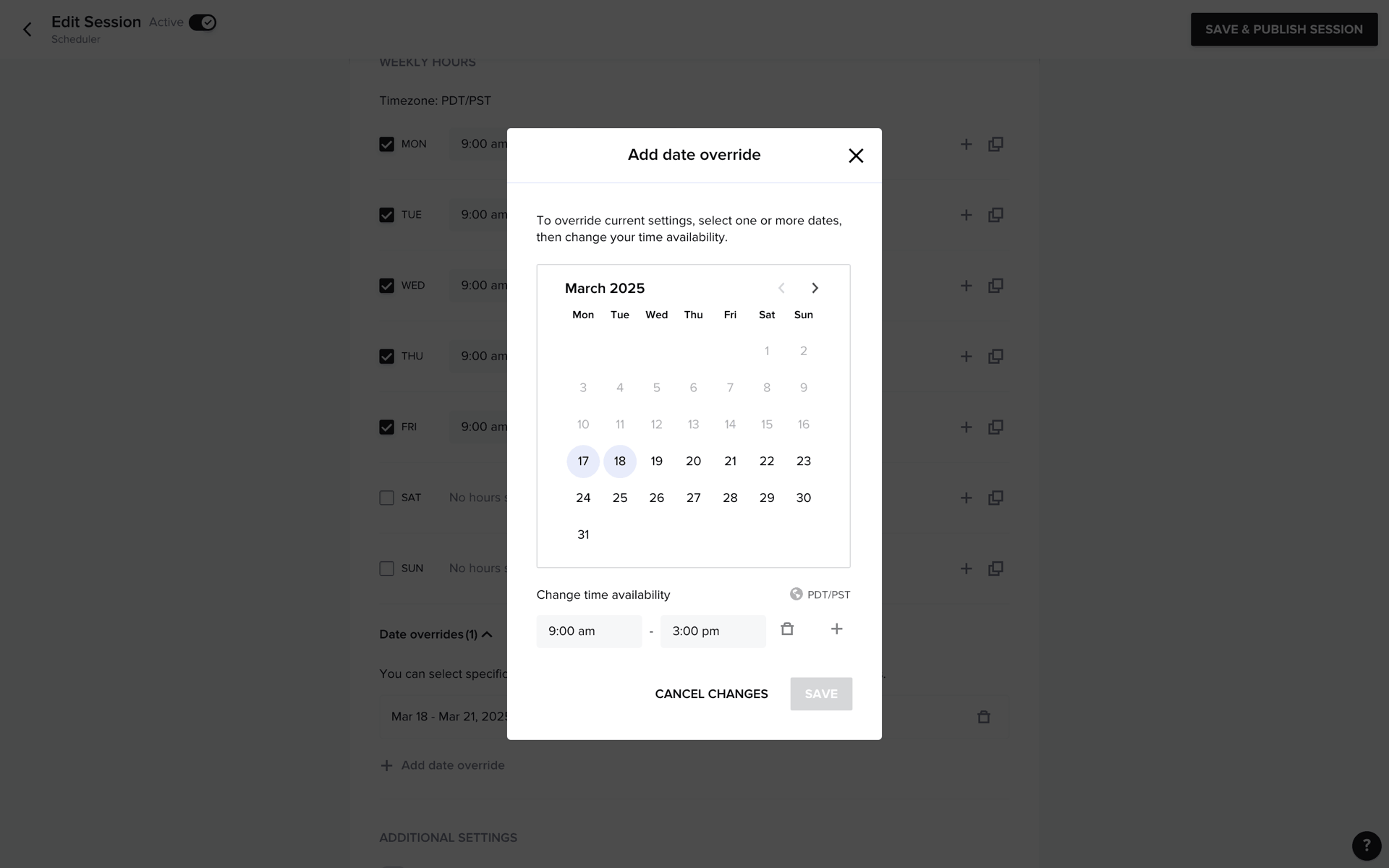 HoneyBook Web Business interface screenshot 17