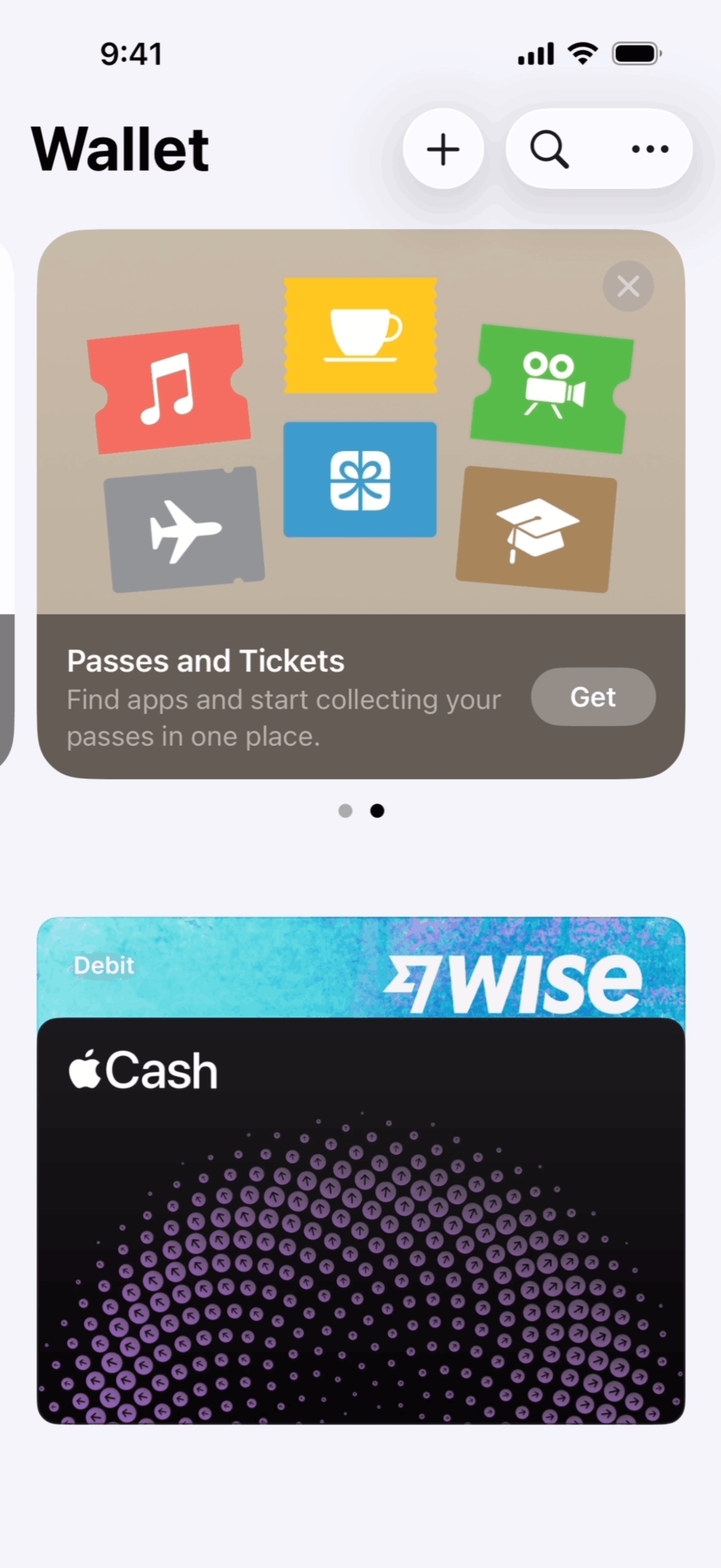 Apple Wallet iOS Finance interface screenshot 7