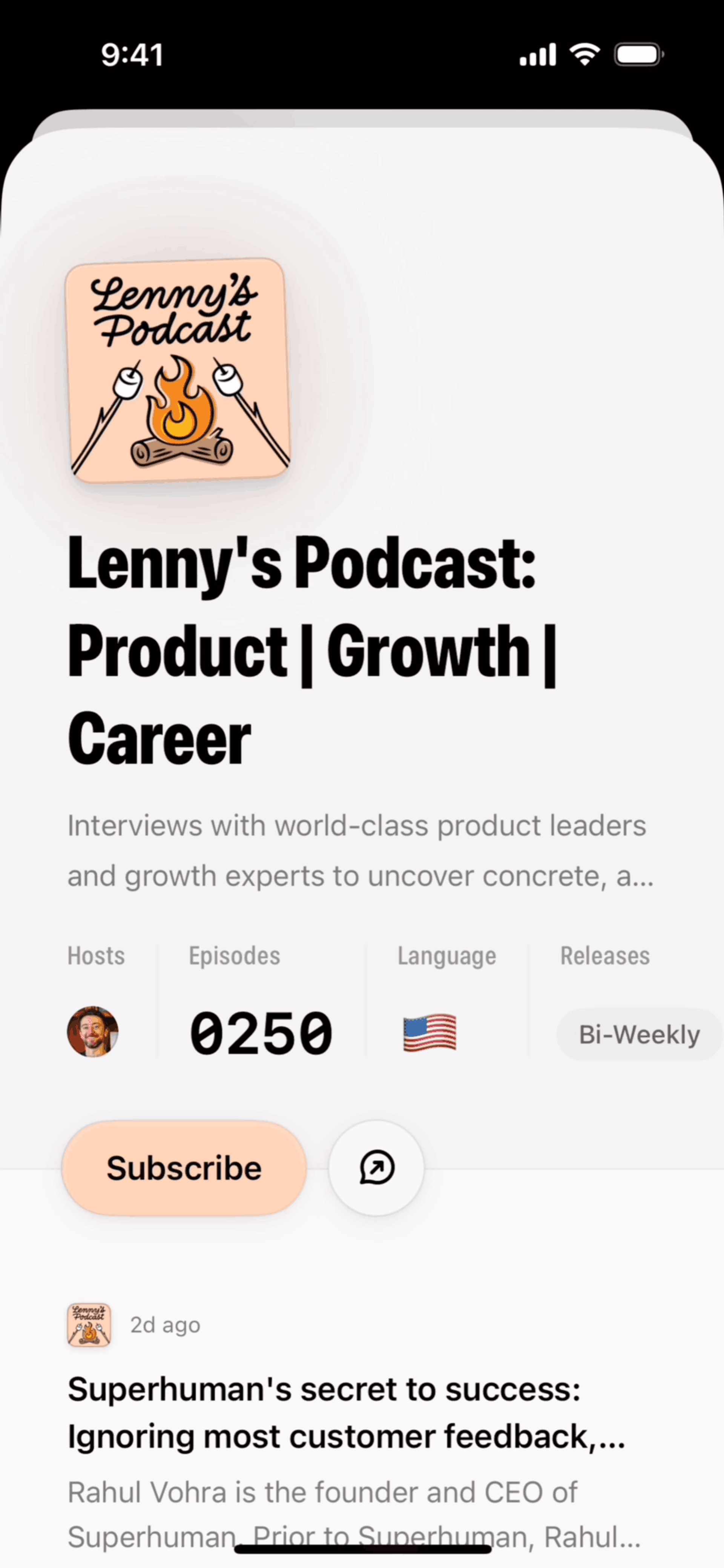 Queue iOS News interface screenshot 13