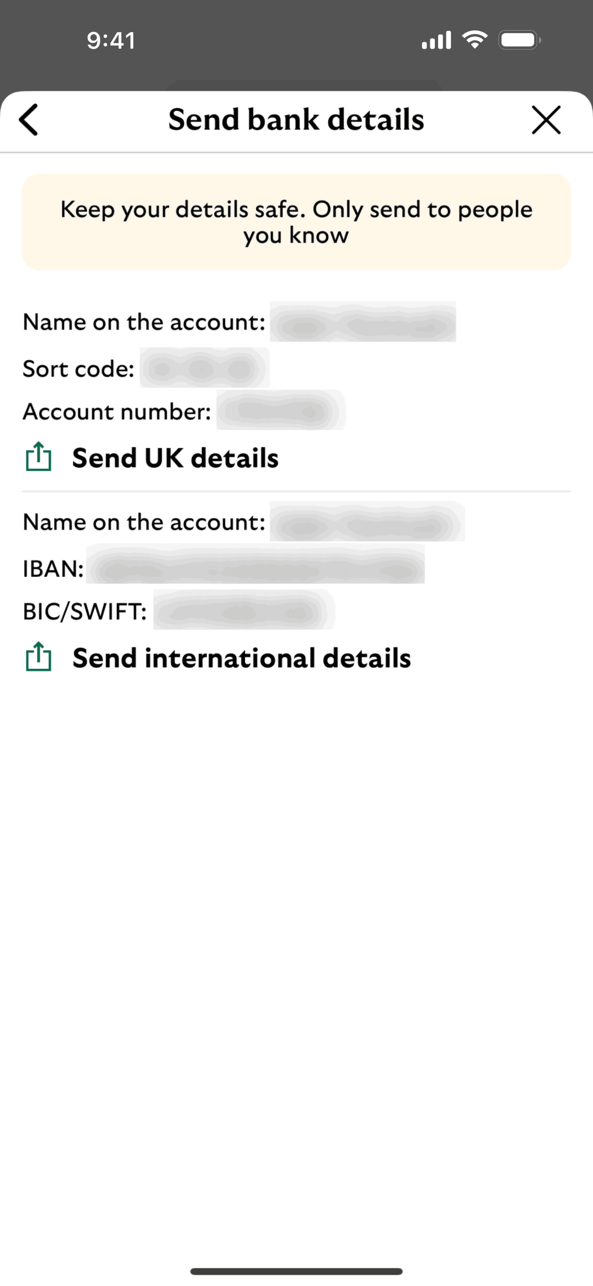 Lloyds Mobile Banking iOS Finance interface screenshot 4