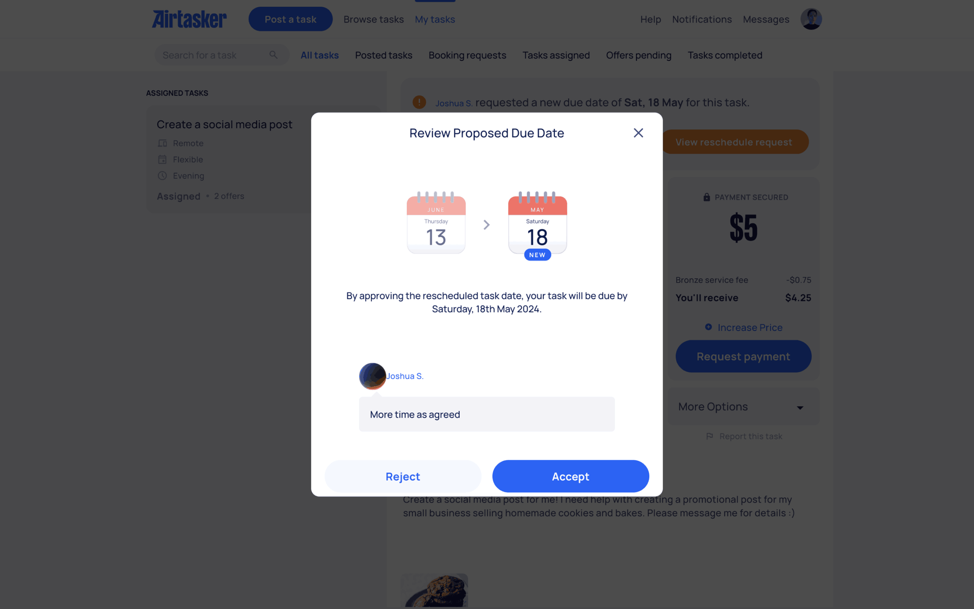 Airtasker Web Lifestyle interface screenshot 15