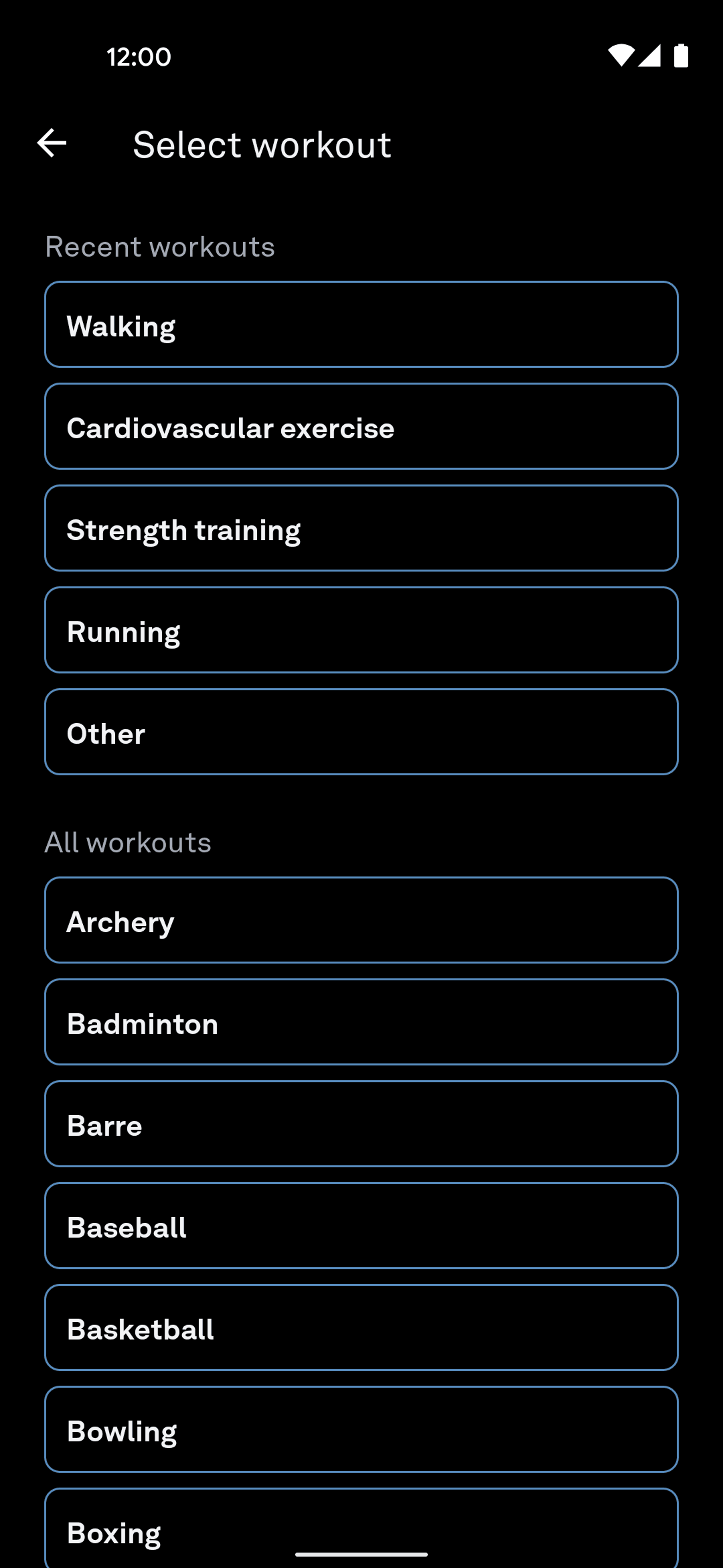 Oura Android Health & Fitness interface screenshot 6