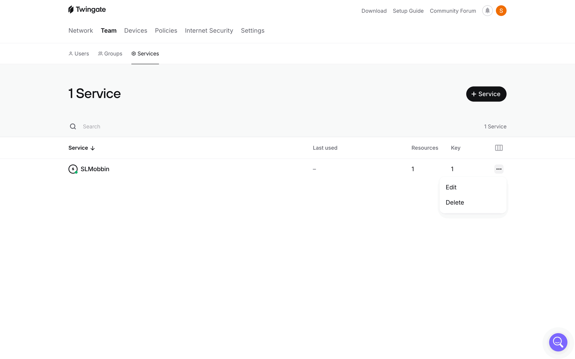 Twingate Web Developer Tools interface screenshot 22