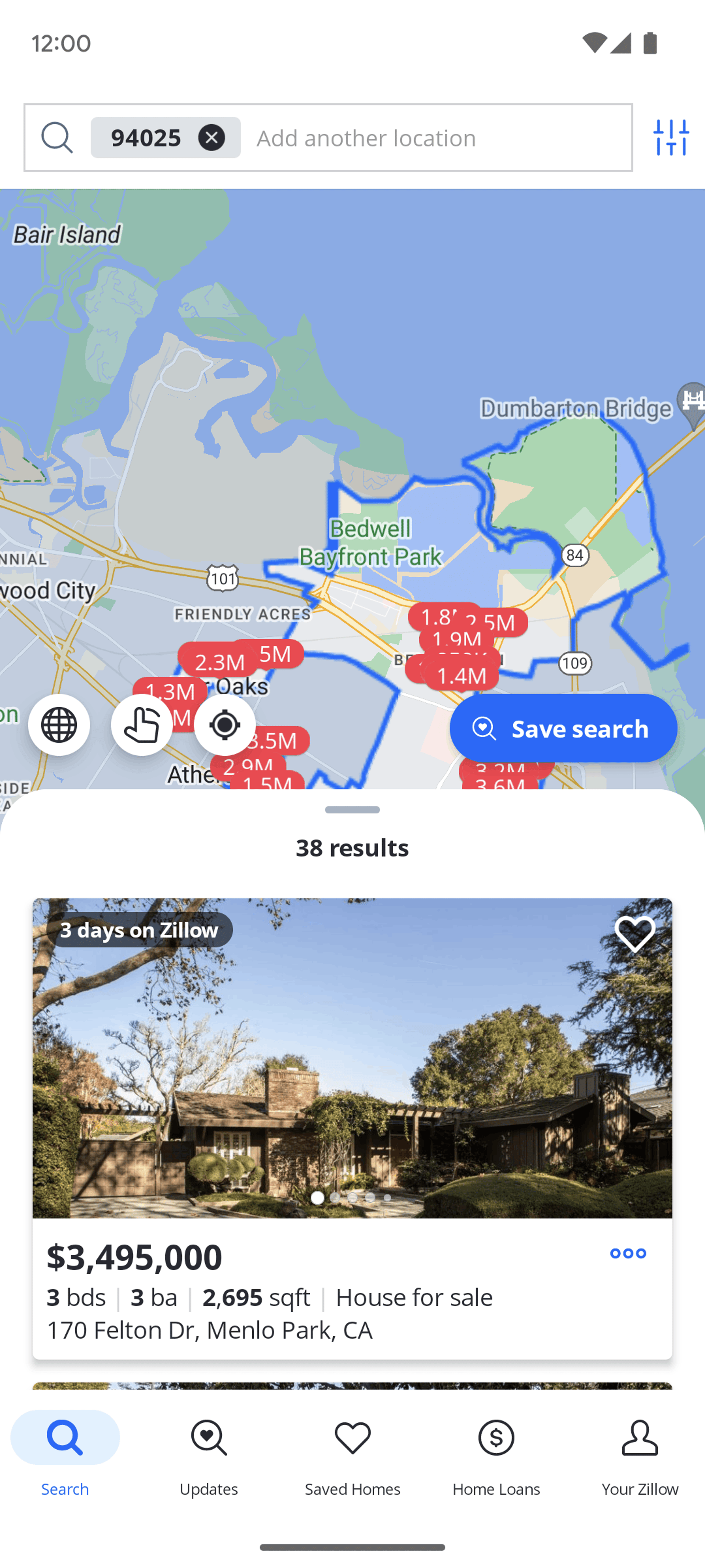 Zillow Android Real Estate interface screenshot 9