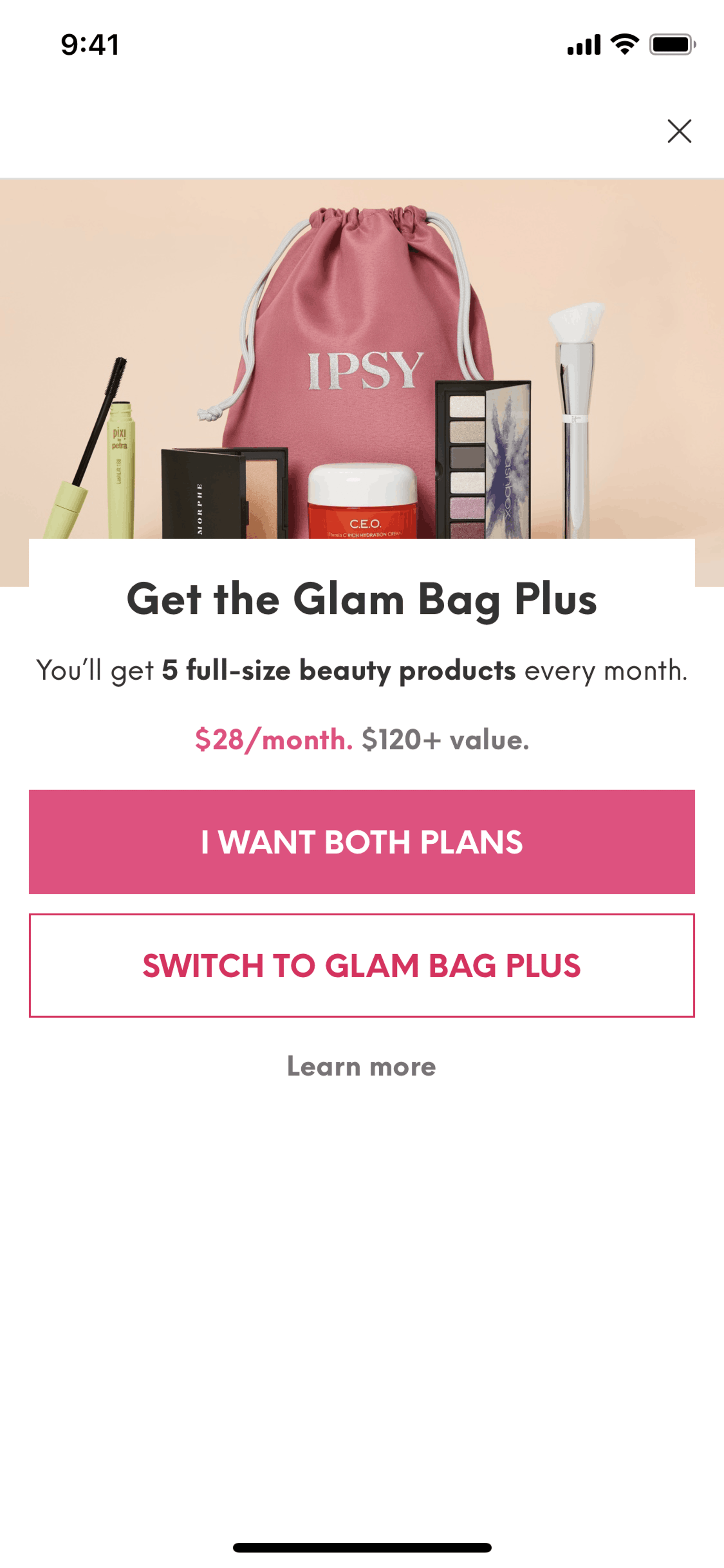 IPSY iOS Shopping interface screenshot 6